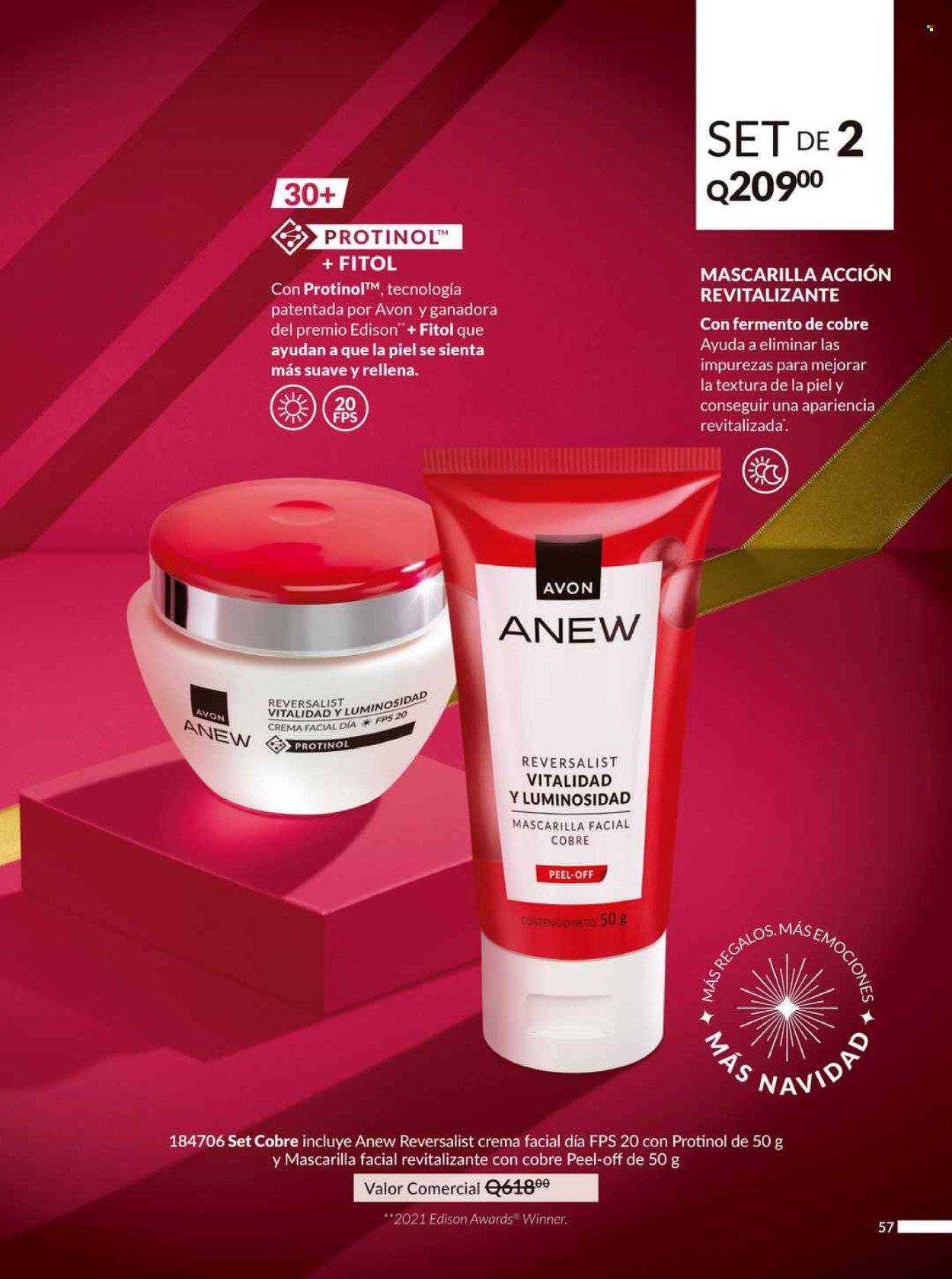 Catálogo Avon - 9.10.2024 - 14.11.2024. Página 57