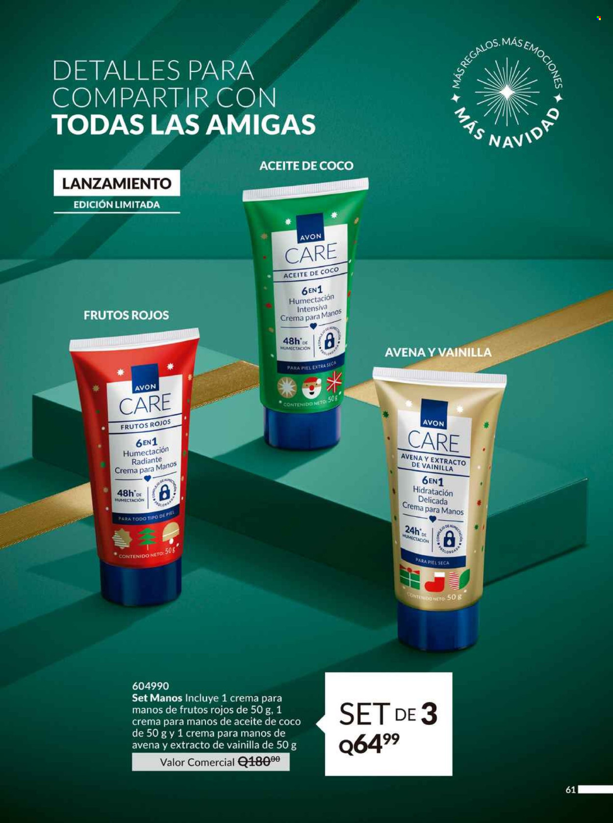Catálogo Avon - 9.10.2024 - 14.11.2024. Página 61