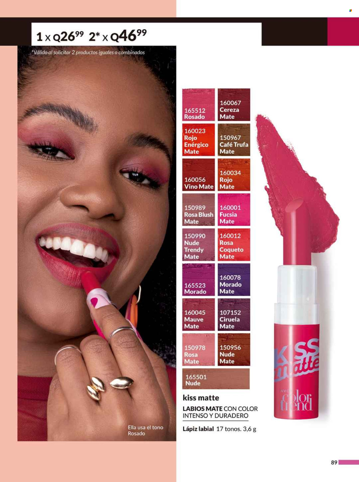 Catálogo Avon - 9.10.2024 - 14.11.2024. Página 89