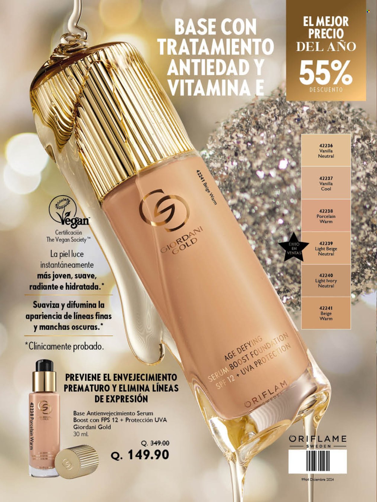 Catálogo Oriflame - 1.12.2024 - 31.12.2024. Página 138