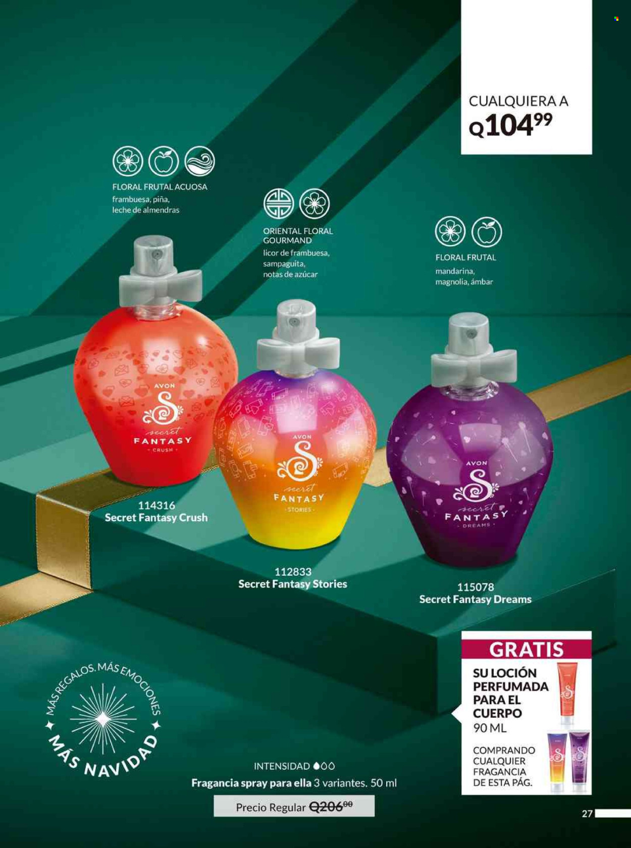 Catálogo Avon - 28.10.2024 - 3.12.2024. Página 27