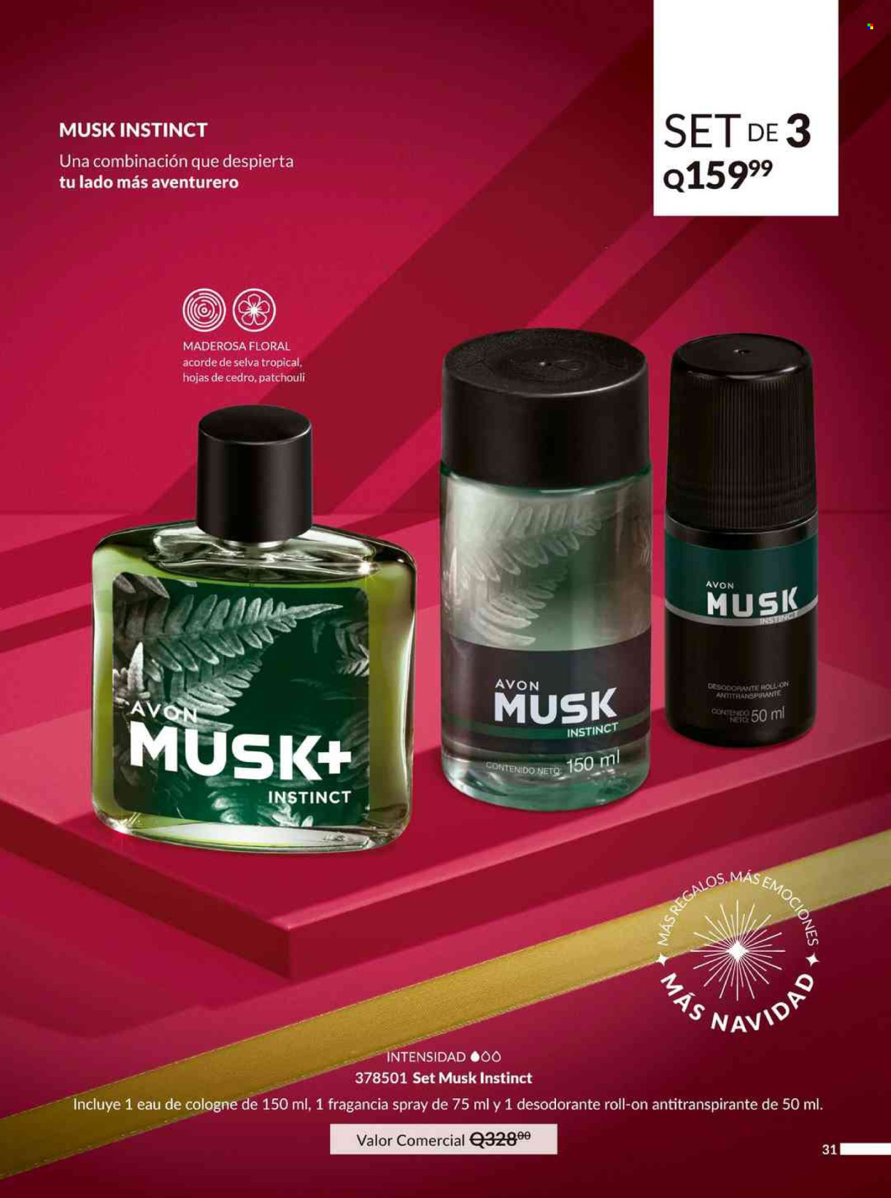Catálogo Avon - 28.10.2024 - 3.12.2024. Página 31