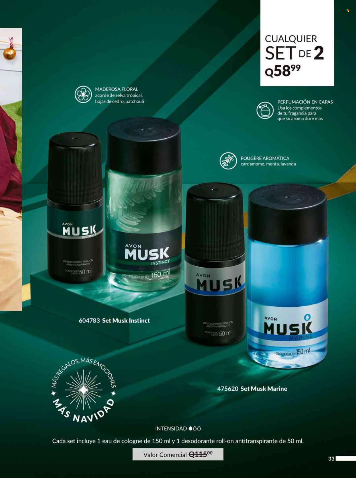 Catálogo Avon - 28.10.2024 - 3.12.2024. Página 33