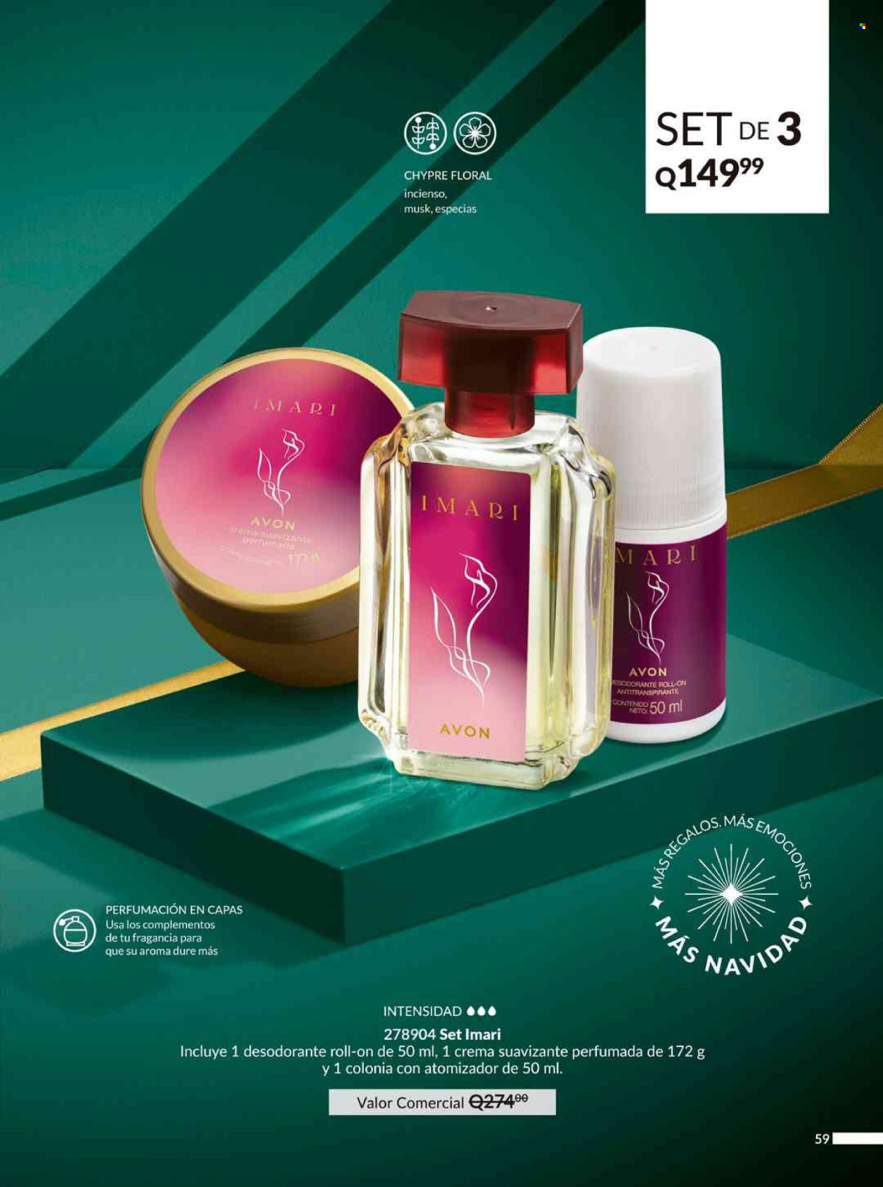 Catálogo Avon - 28.10.2024 - 3.12.2024. Página 59