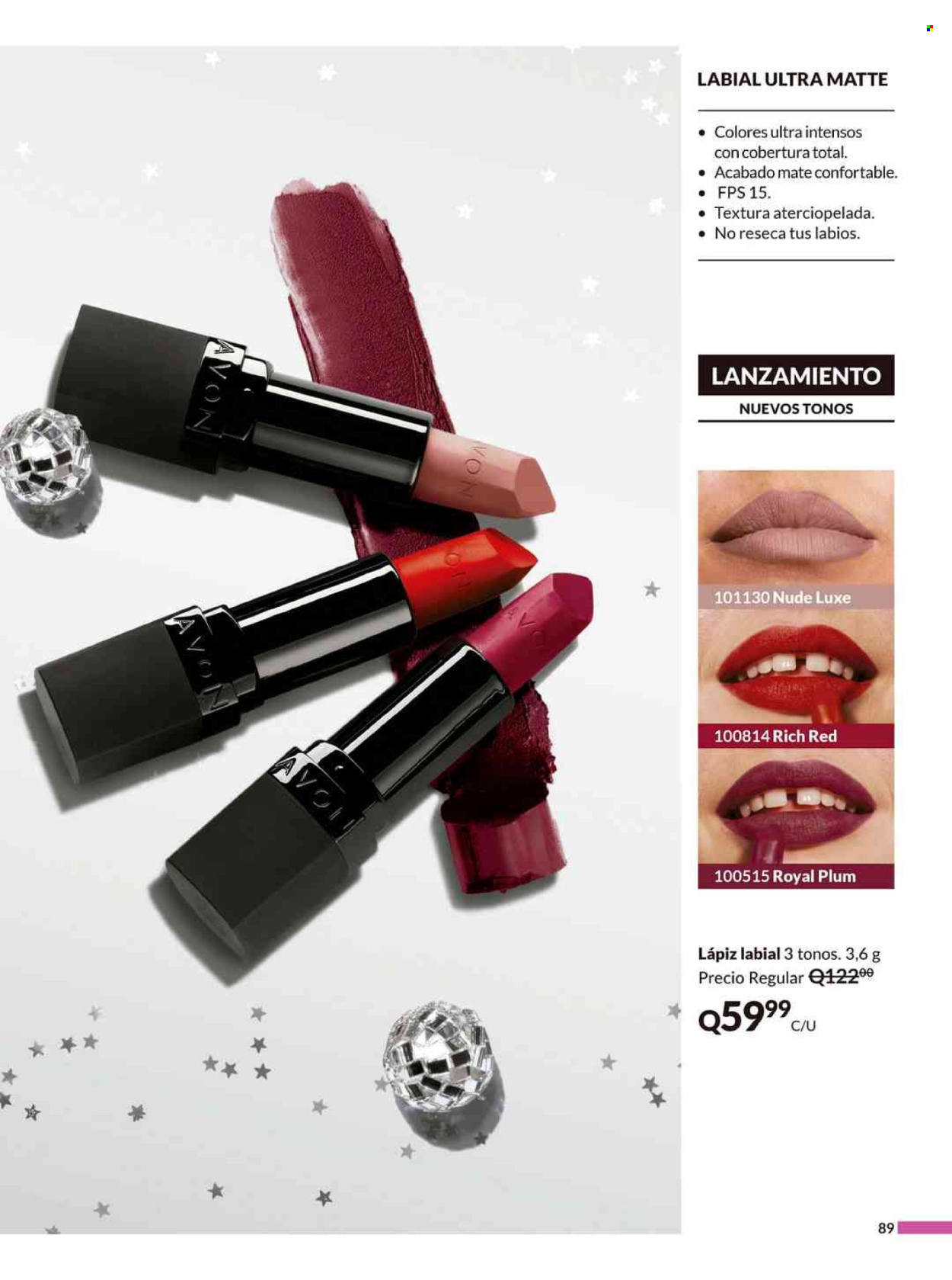 Catálogo Avon - 28.10.2024 - 3.12.2024. Página 89