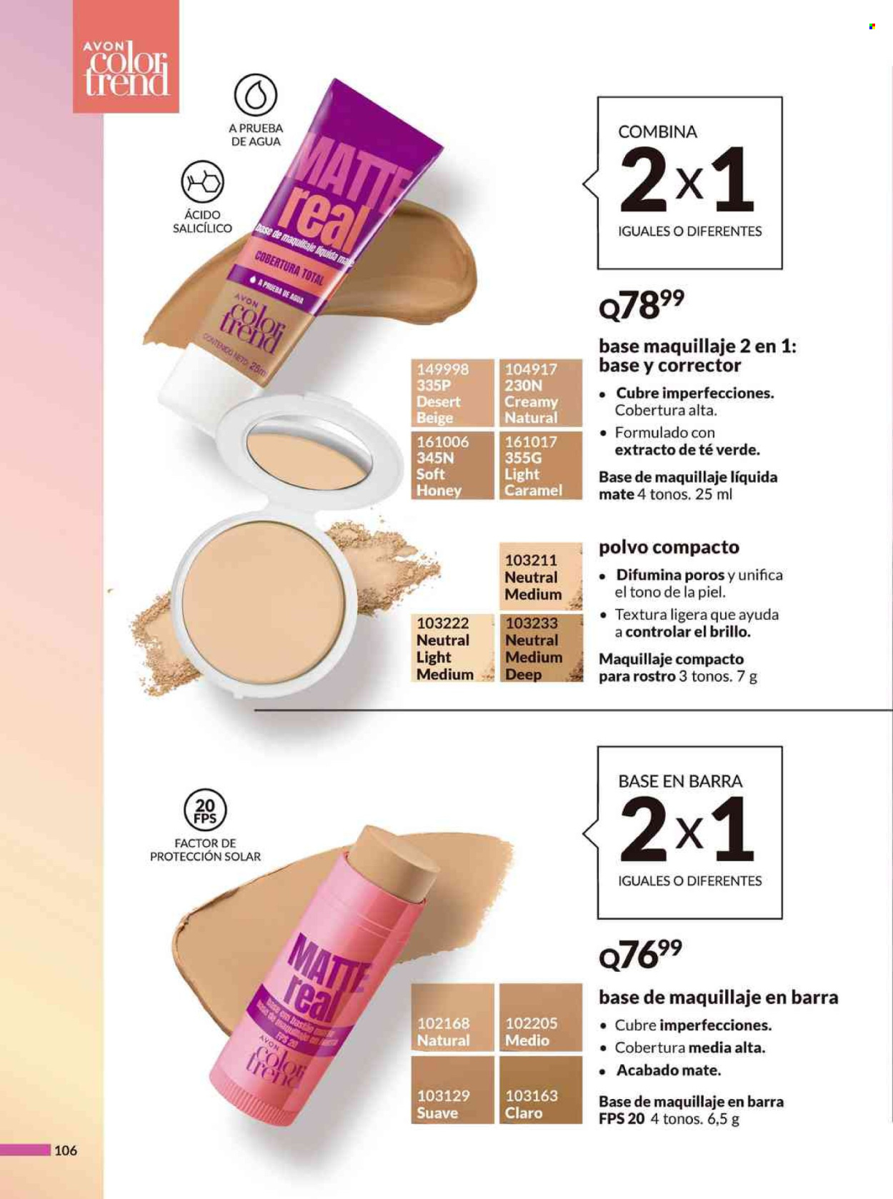 Catálogo Avon - 28.10.2024 - 3.12.2024. Página 106