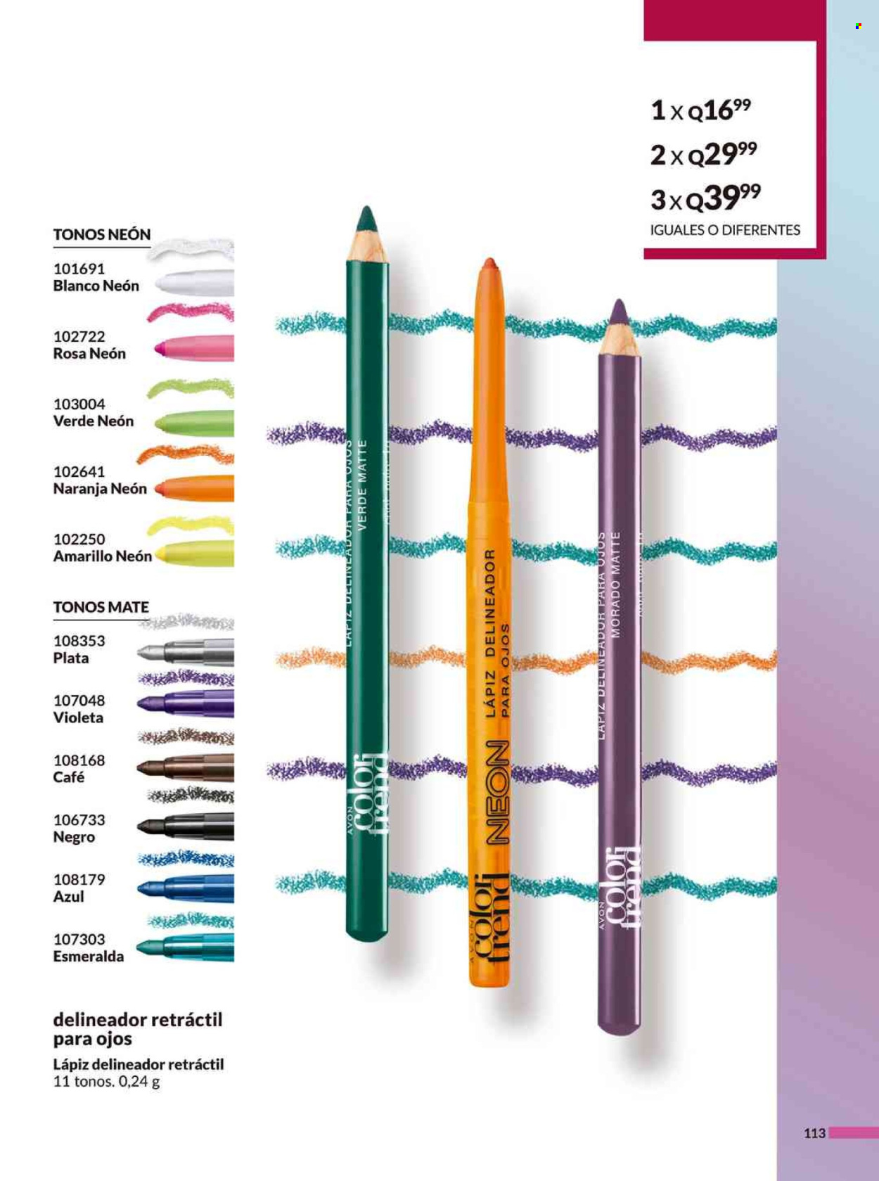 Catálogo Avon - 28.10.2024 - 3.12.2024. Página 113