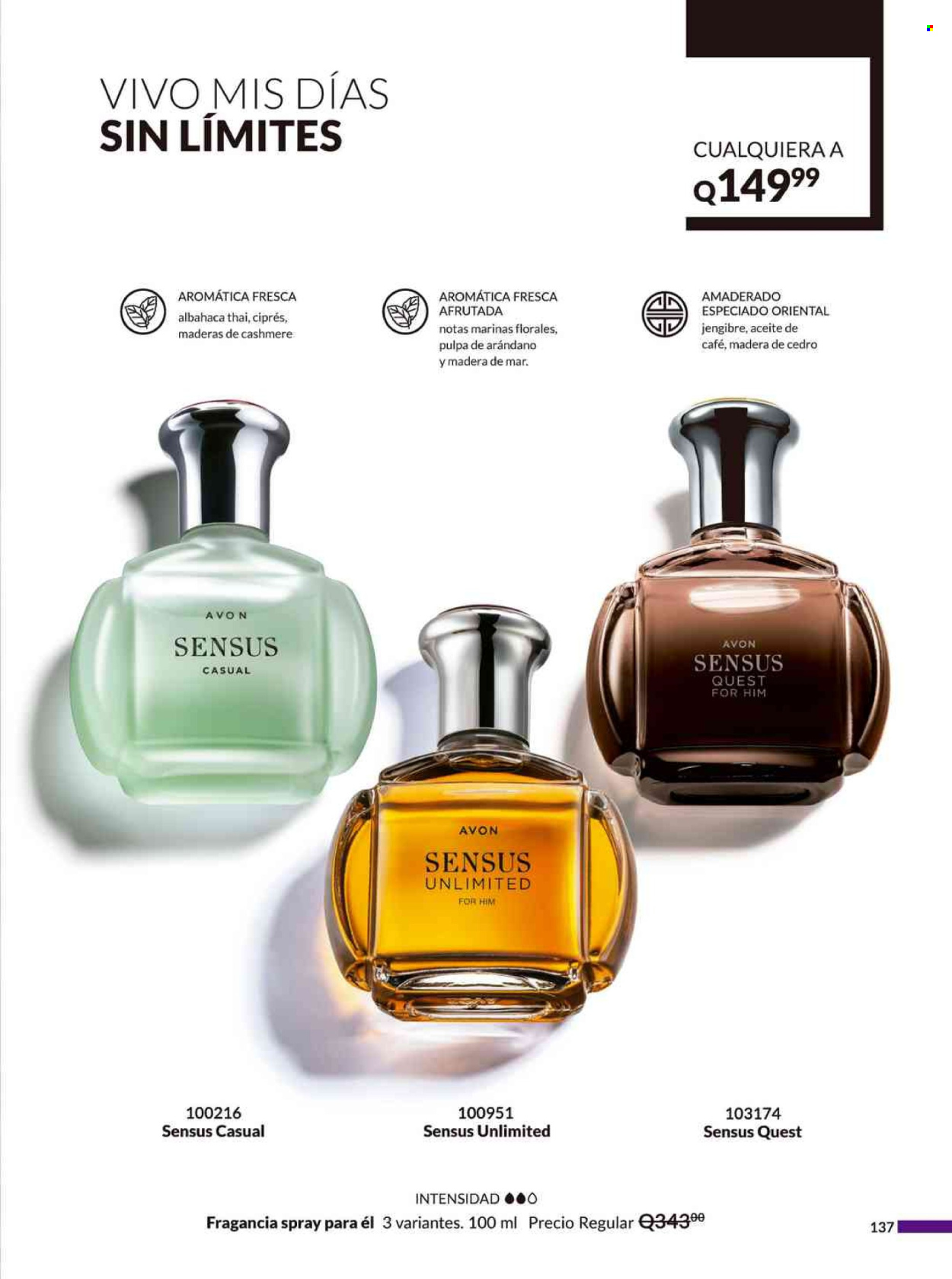 Catálogo Avon - 28.10.2024 - 3.12.2024. Página 137