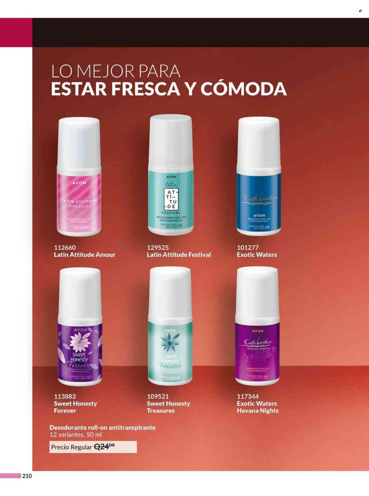 Catálogo Avon - 28.10.2024 - 3.12.2024. Página 210