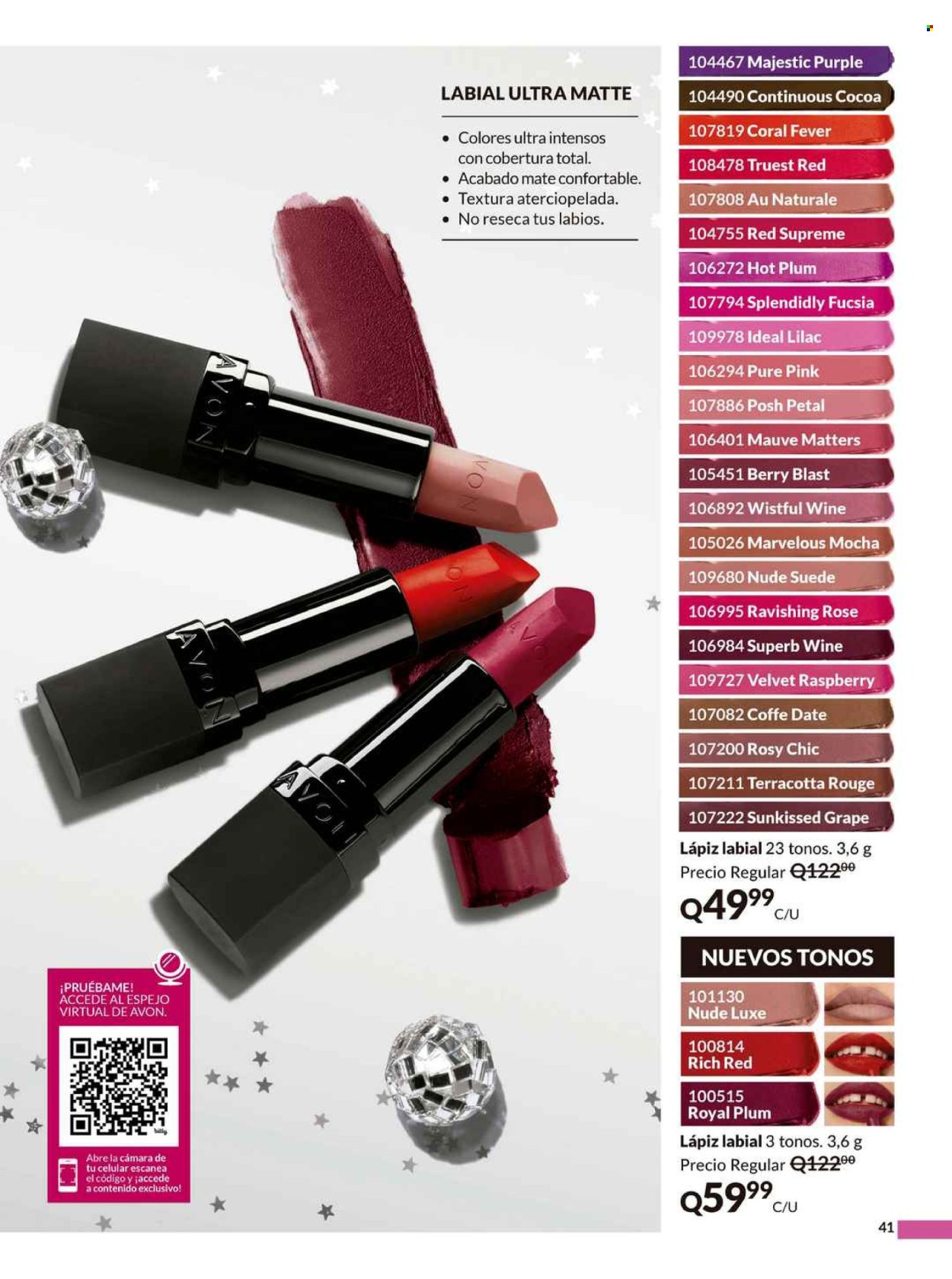 Catálogo Avon - 15.11.2024 - 20.12.2024. Página 41