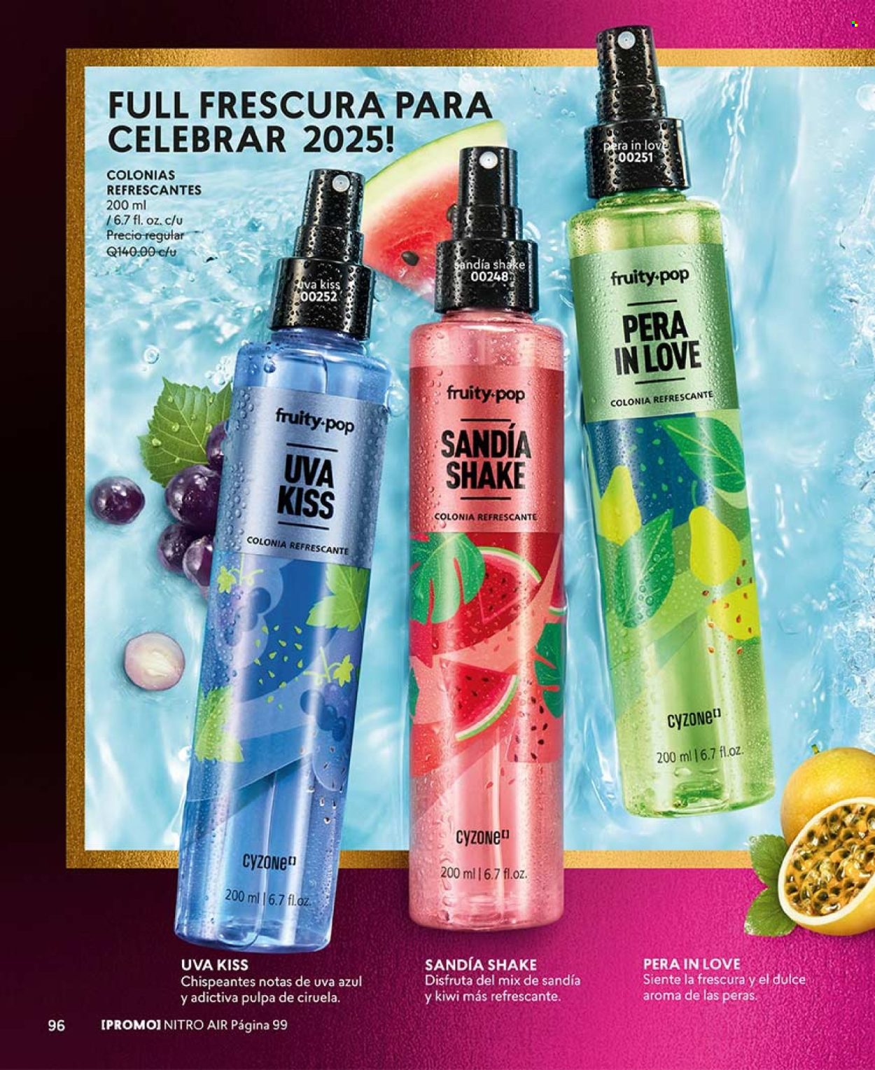 Catálogo Cyzone. Página 96