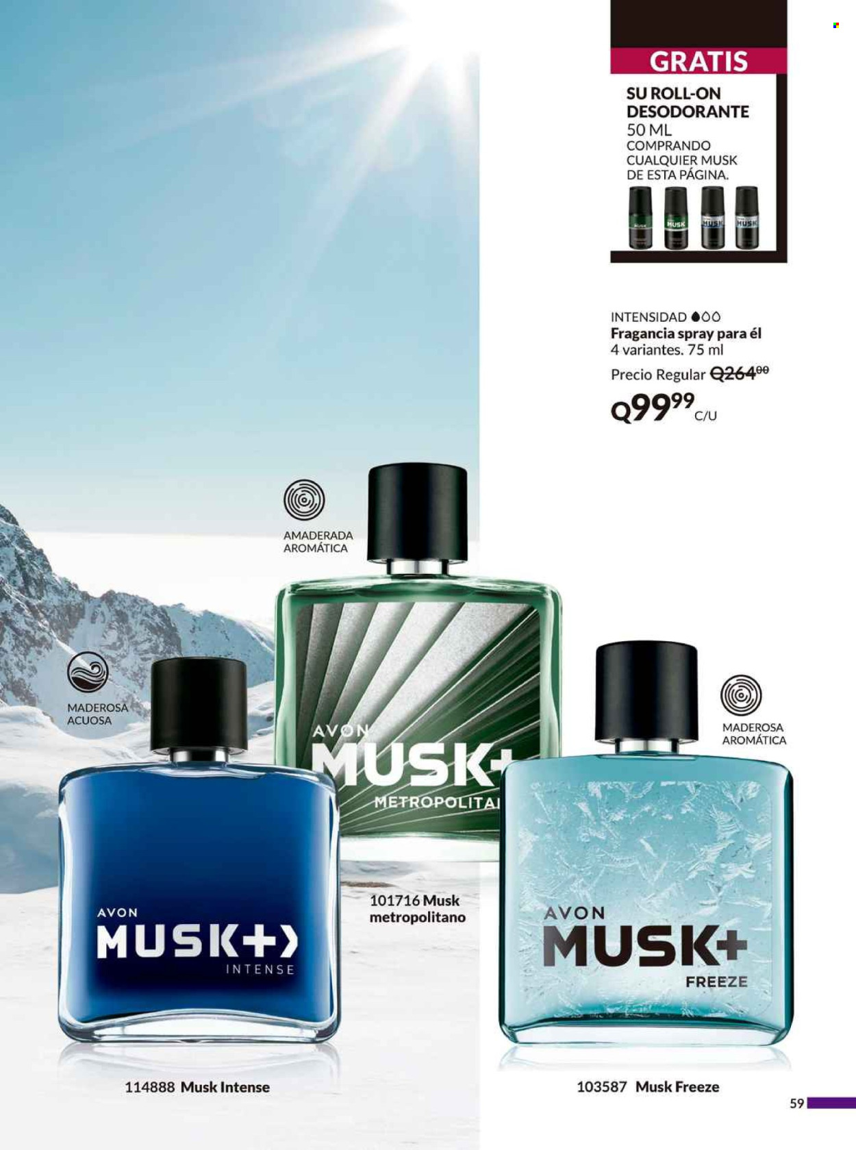 Catálogo Avon - 4.12.2024 - 17.1.2025. Página 59