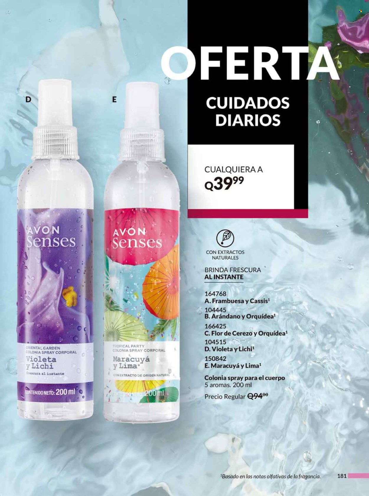 Catálogo Avon - 4.12.2024 - 17.1.2025. Página 181