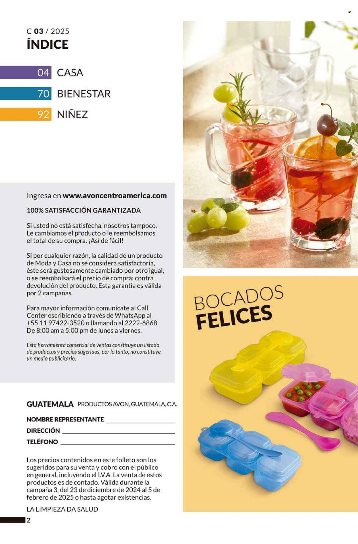 Catálogo Avon - 23.12.2024 - 5.2.2025. Página 2