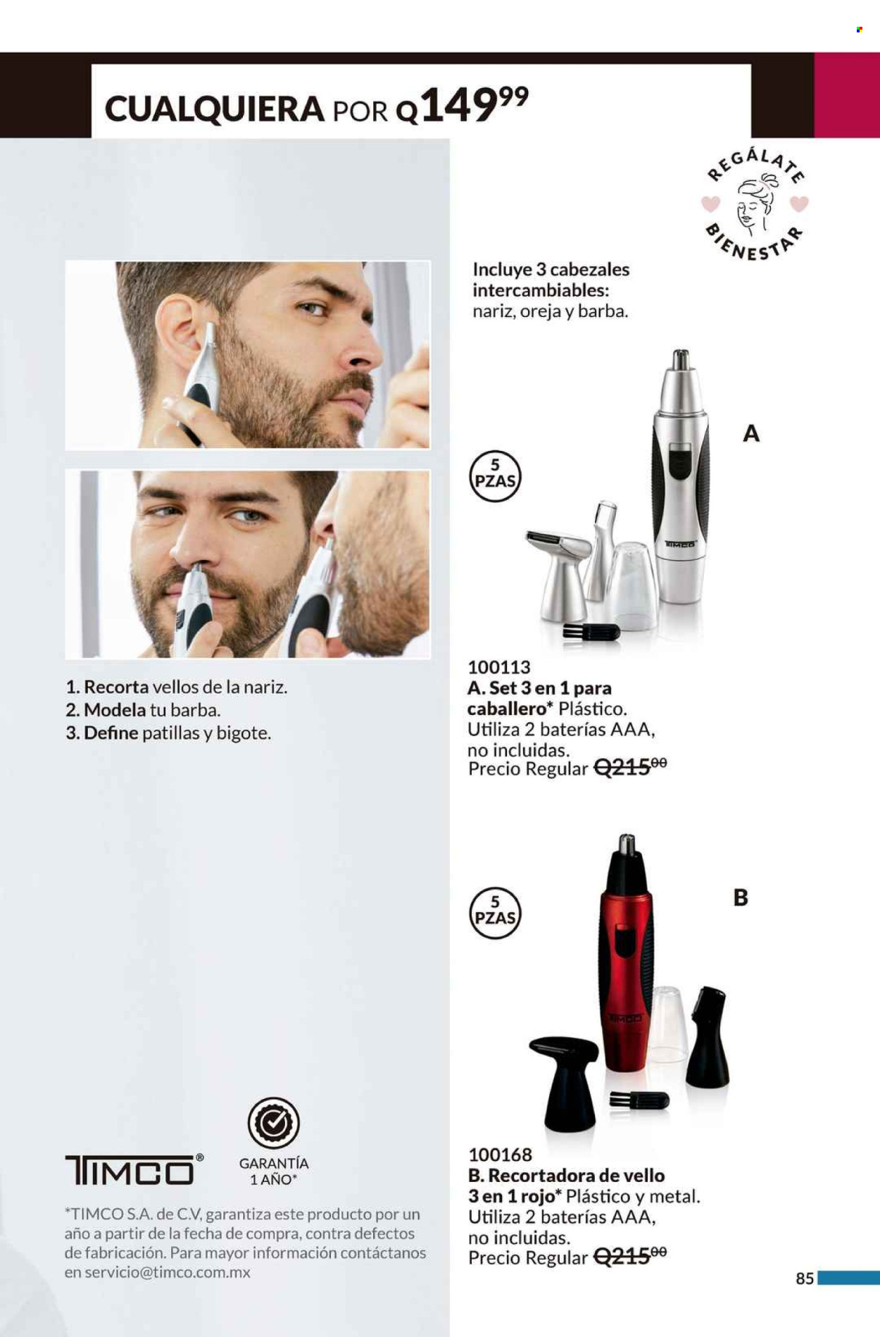 Catálogo Avon - 23.12.2024 - 5.2.2025. Página 85