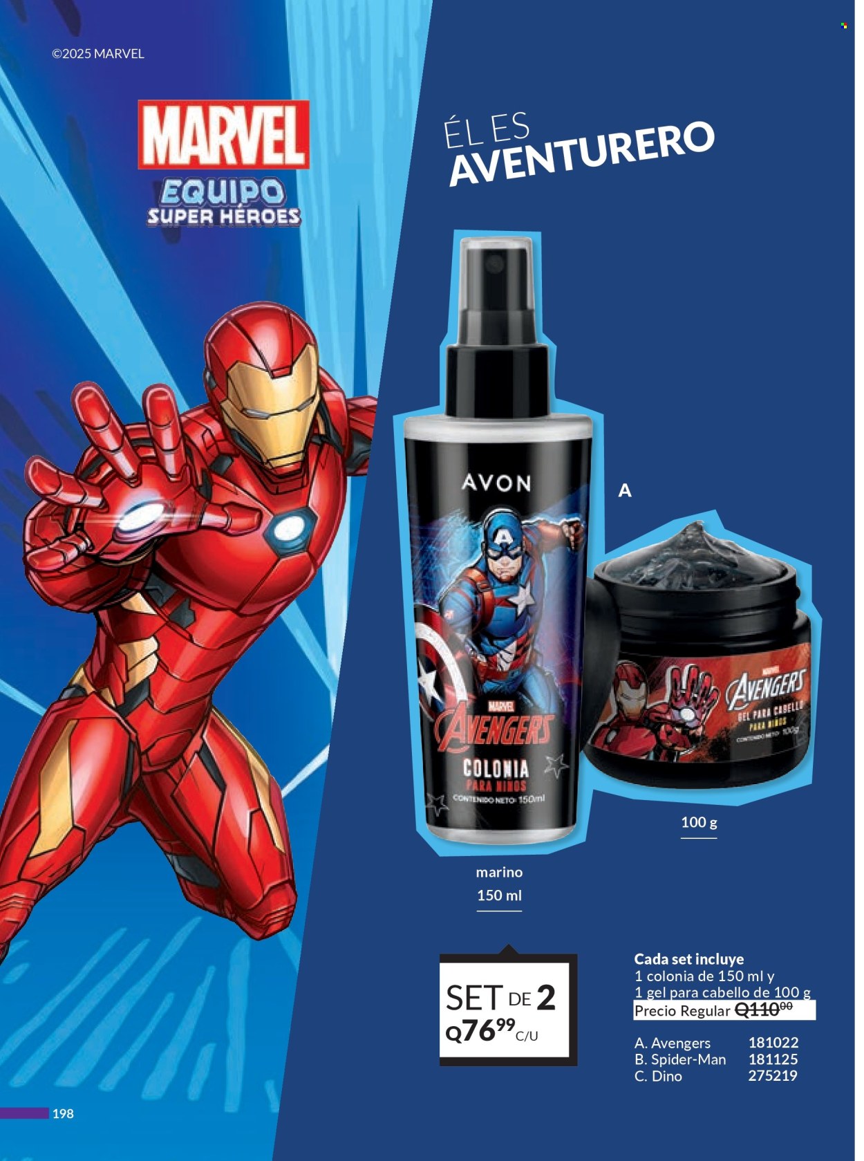 Catálogo Avon - 23.12.2024 - 5.2.2025. Página 198