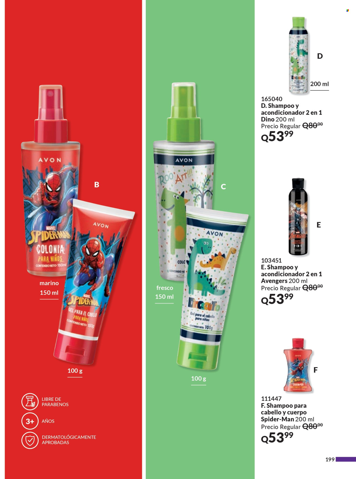 Catálogo Avon - 23.12.2024 - 5.2.2025. Página 199