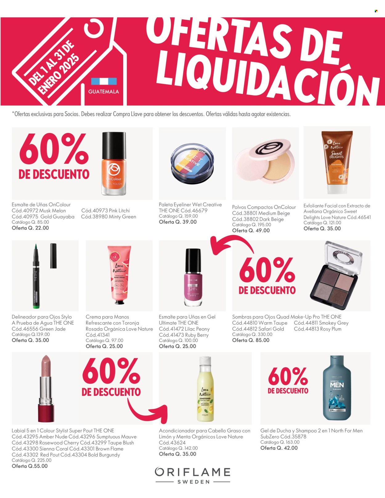 Catálogo Oriflame - 1.1.2025 - 31.1.2025. Página 1