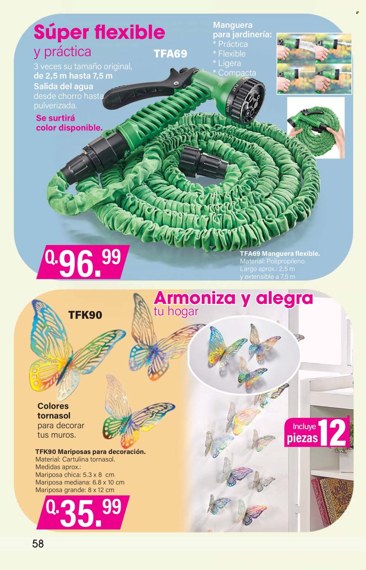 Catálogo Arabela. Página 58