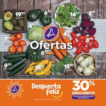 Folleto actual Supermercados La Torre - 9.1.2025 - 15.1.2025.