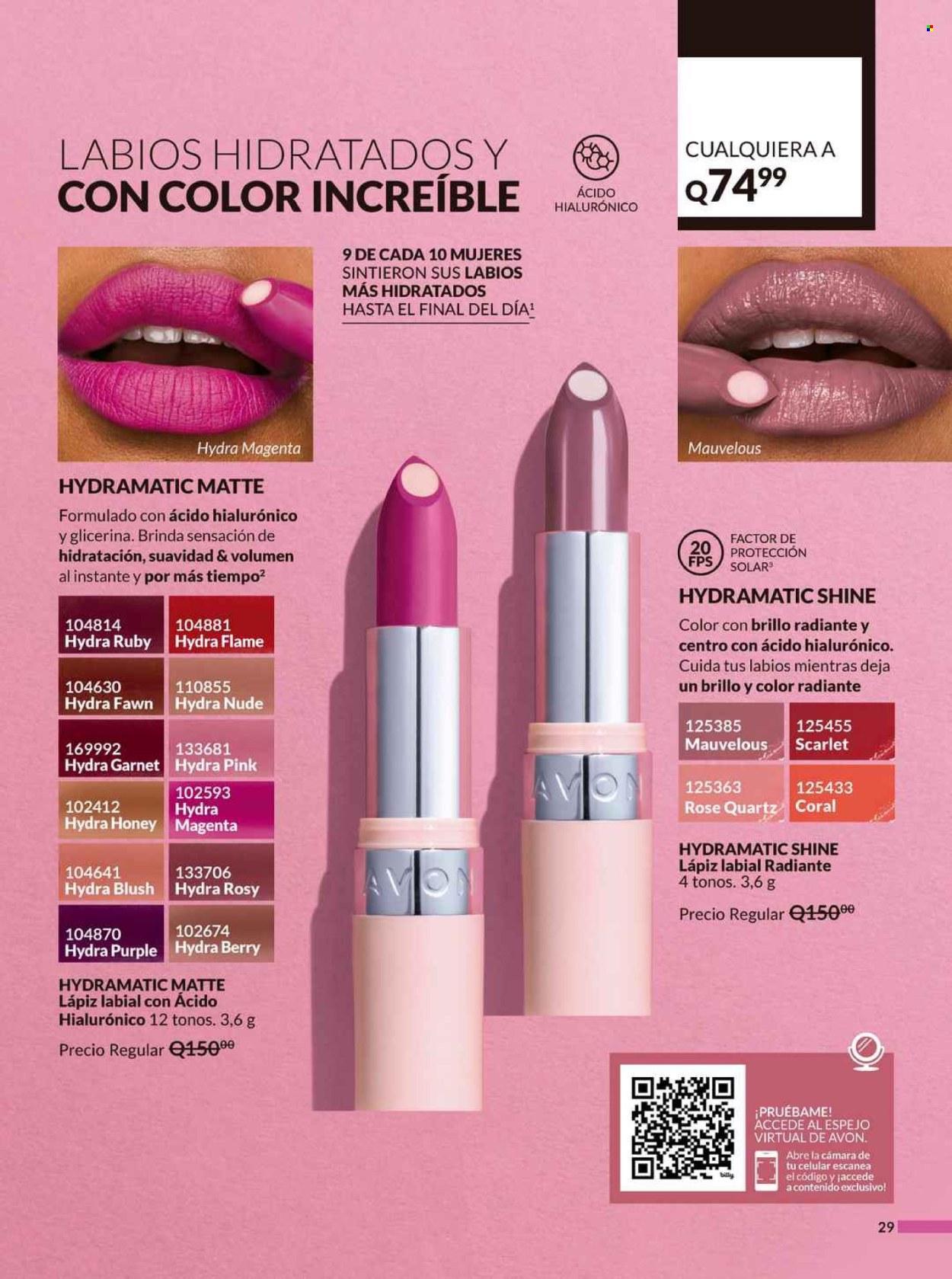 Catálogo Avon - 20.1.2025 - 24.2.2025. Página 29