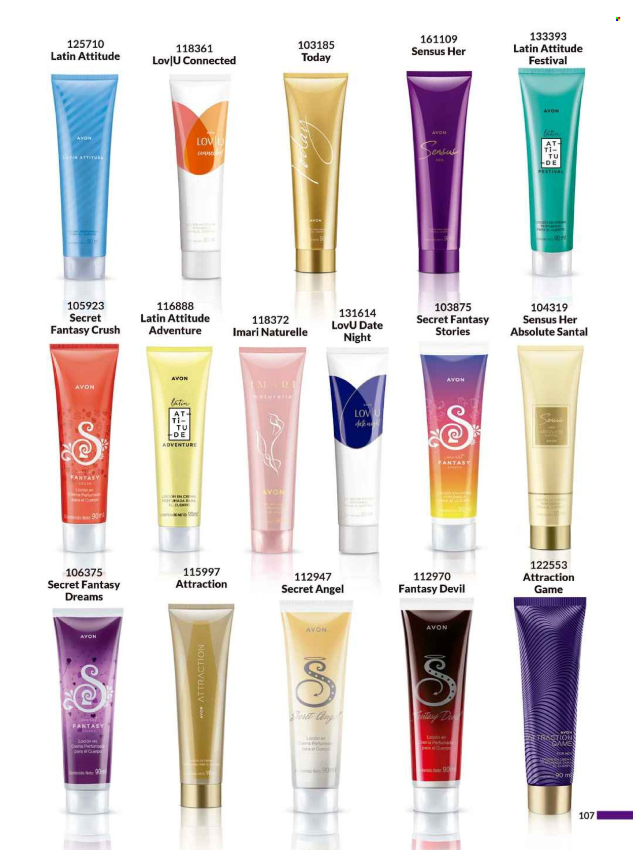 Catálogo Avon - 20.1.2025 - 24.2.2025. Página 107