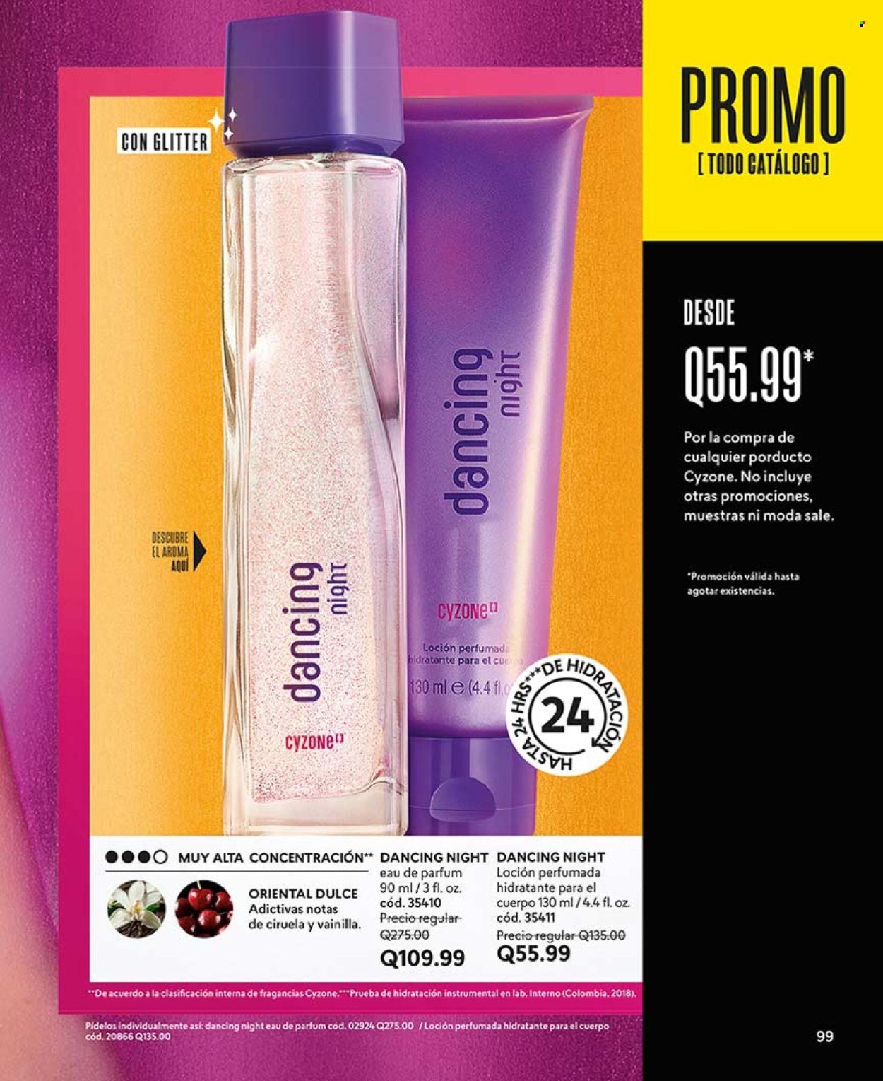 Catálogo Cyzone. Página 99
