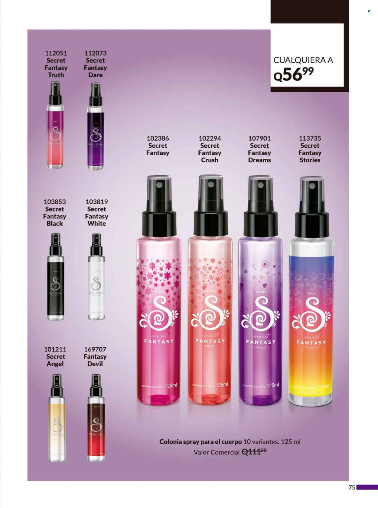 Catálogo Avon - 6.2.2025 - 13.3.2025. Página 75