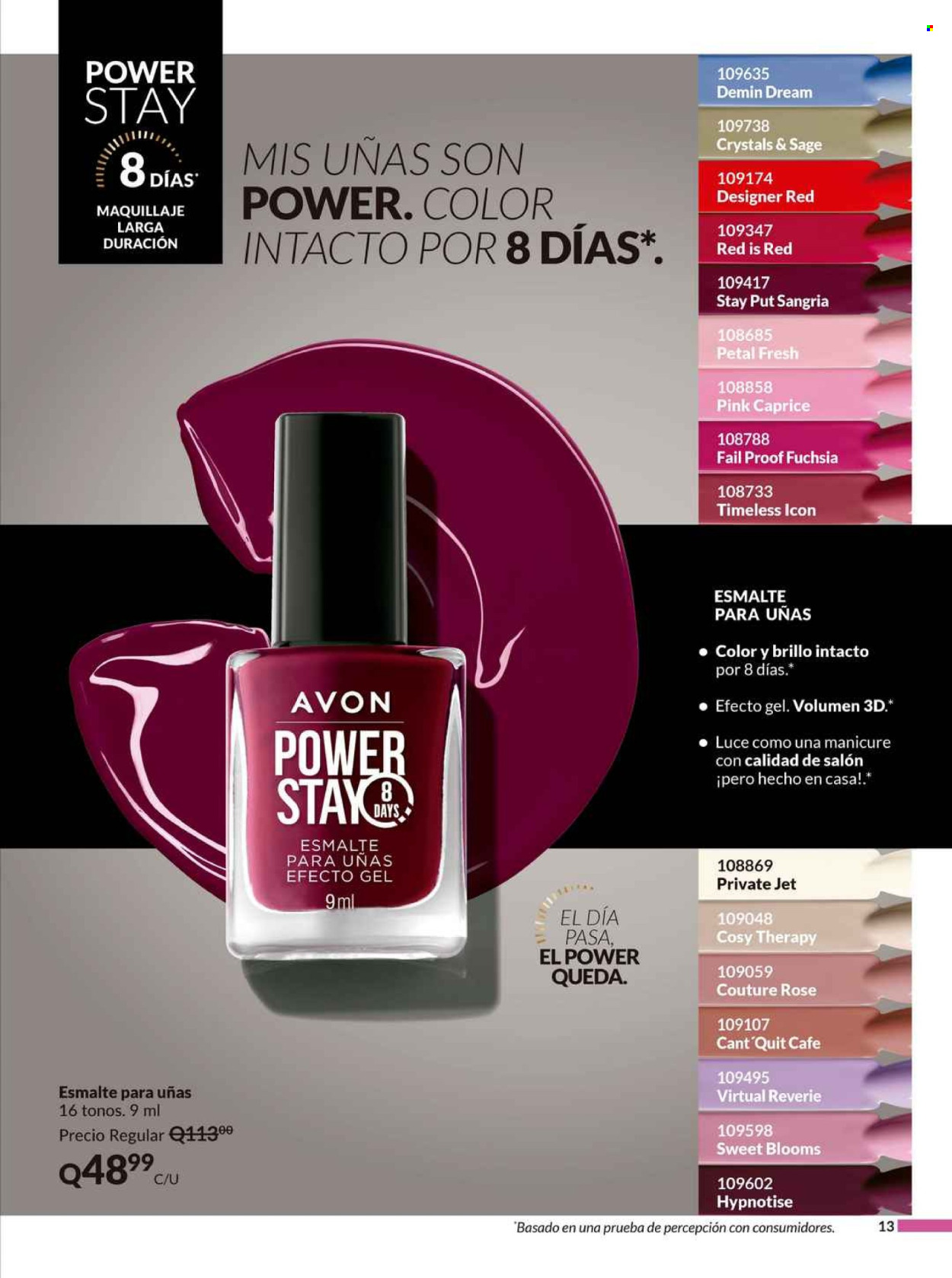 Catálogo Avon - 25.2.2025 - 31.3.2025. Página 13