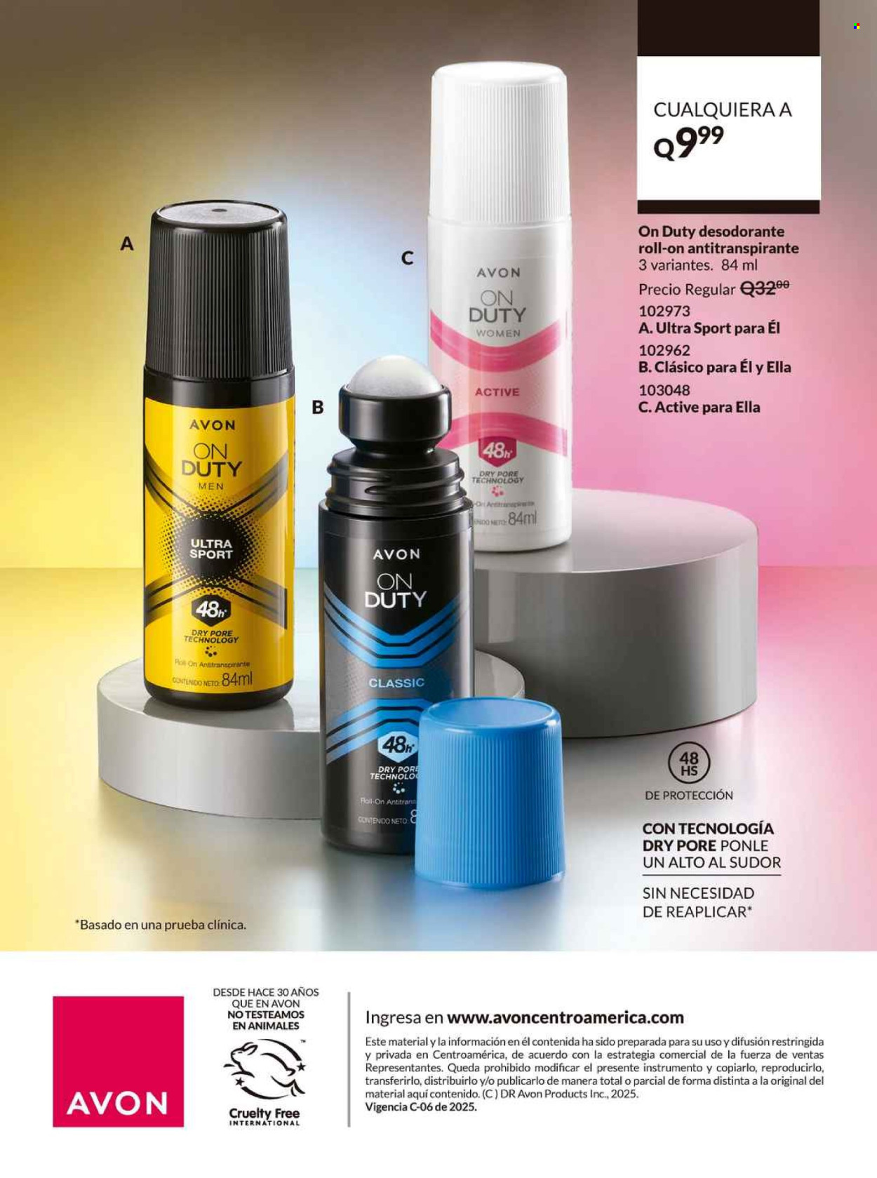 Catálogo Avon - 25.2.2025 - 31.3.2025. Página 192