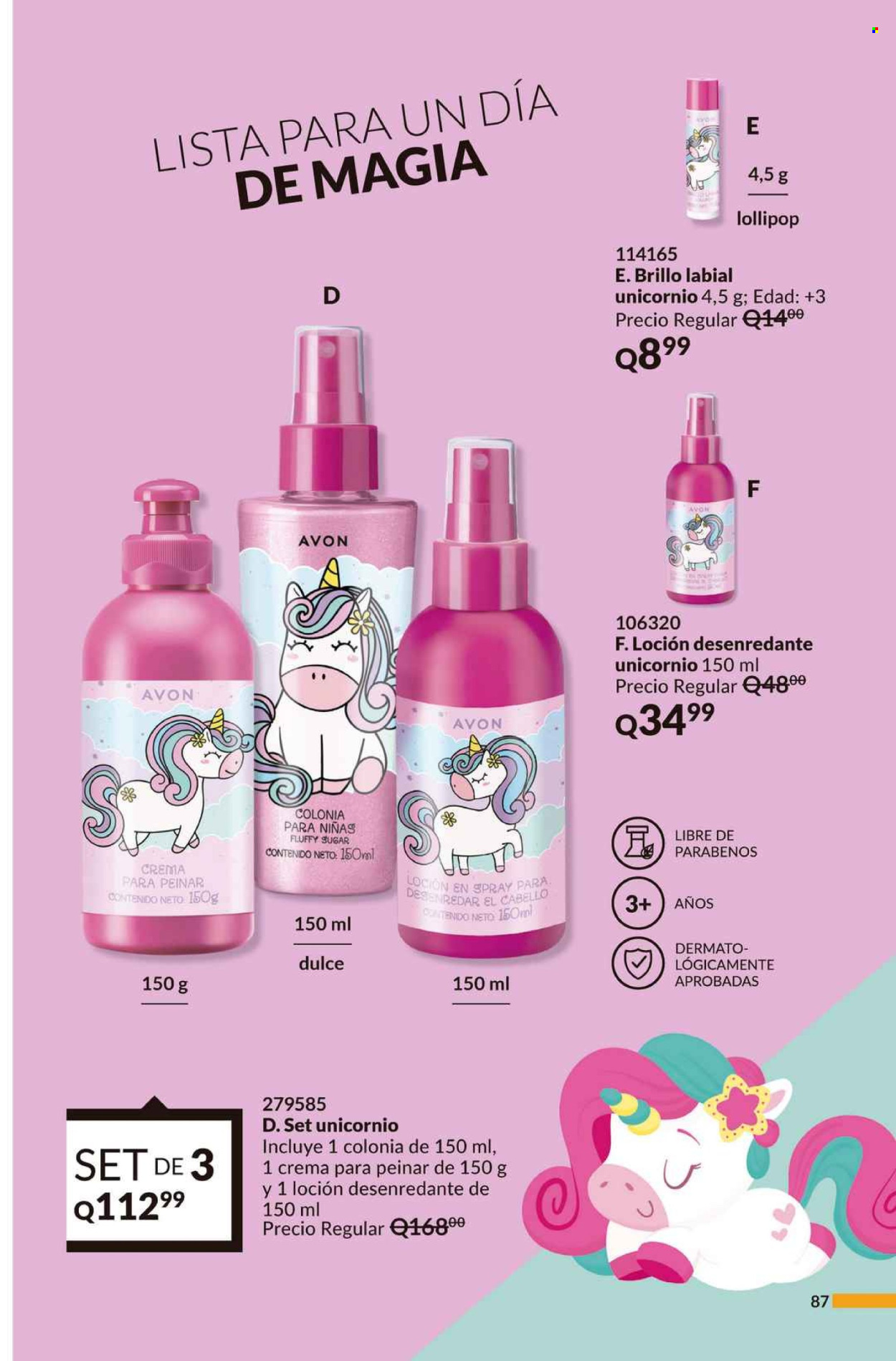 Catálogo Avon - 25.2.2025 - 1.4.2025. Página 87