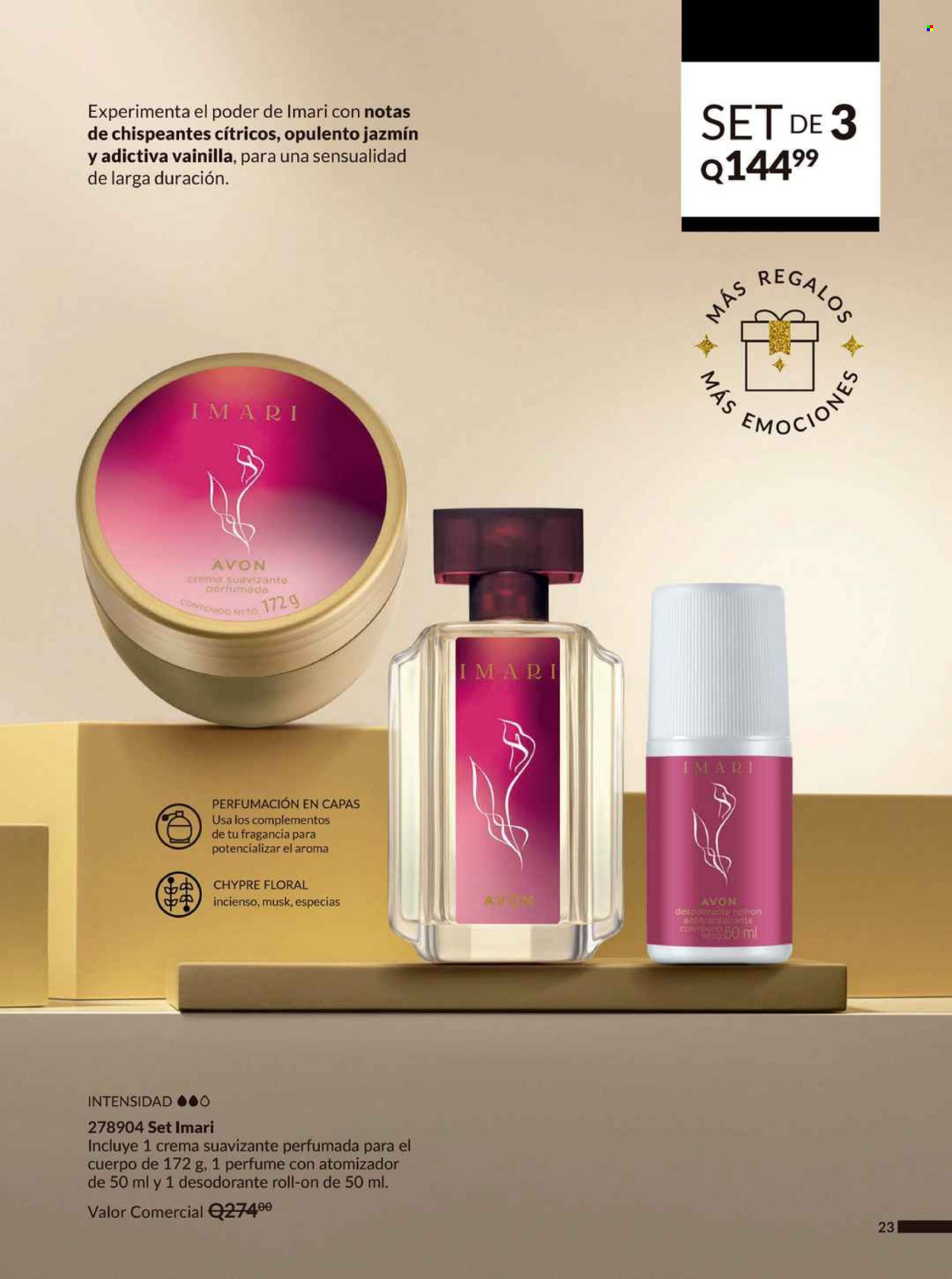 Catálogo Avon - 14.3.2025 - 21.4.2025. Página 23