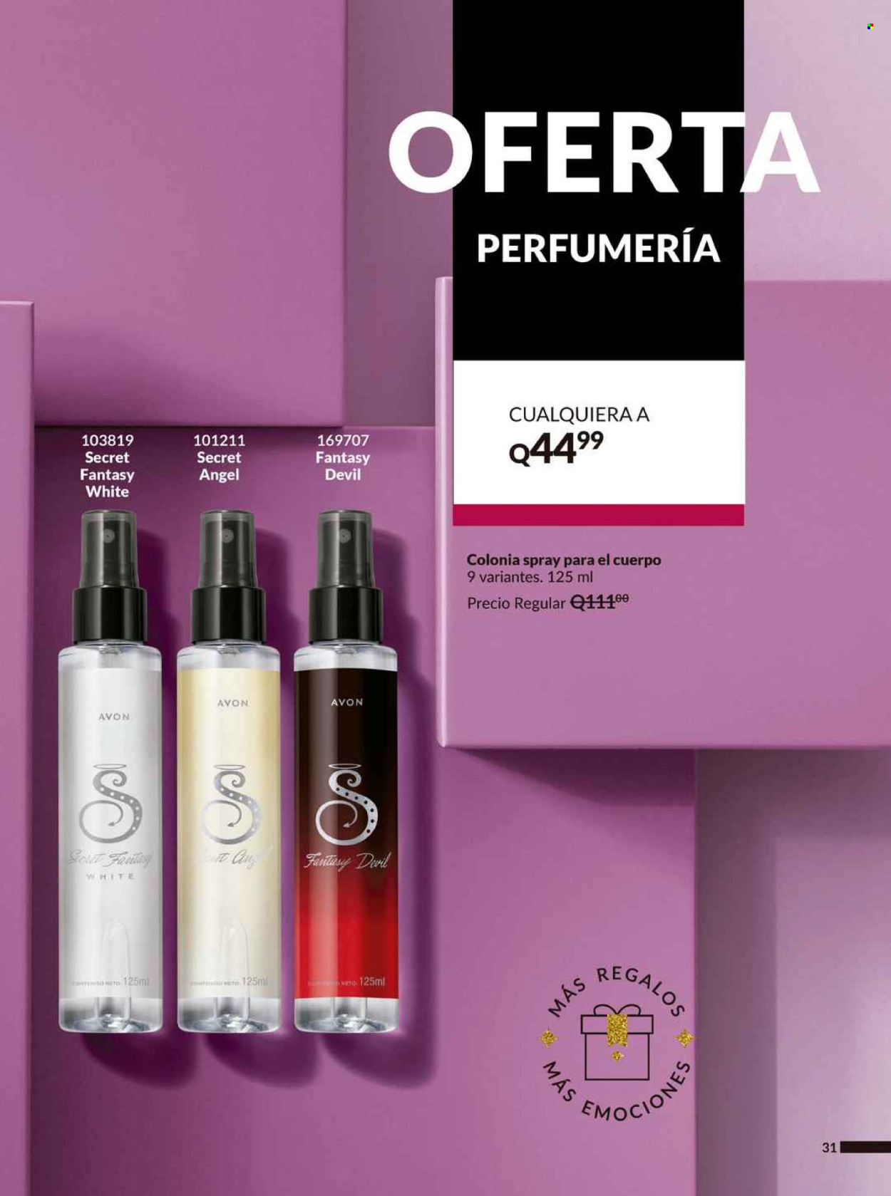 Catálogo Avon - 14.3.2025 - 21.4.2025. Página 31