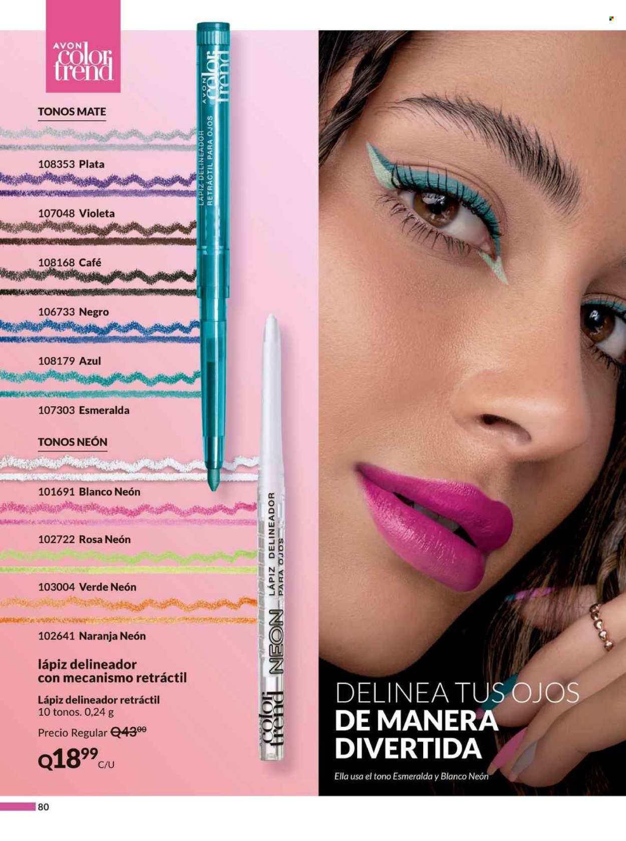 Catálogo Avon - 14.3.2025 - 21.4.2025. Página 80