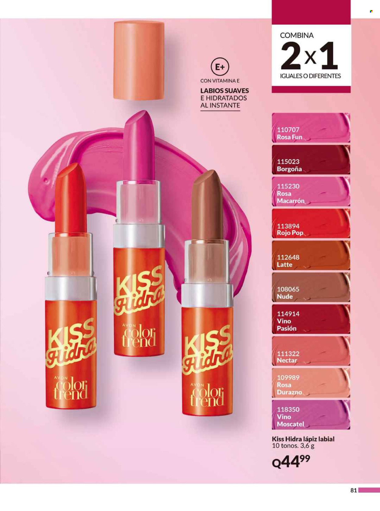 Catálogo Avon - 14.3.2025 - 21.4.2025. Página 81