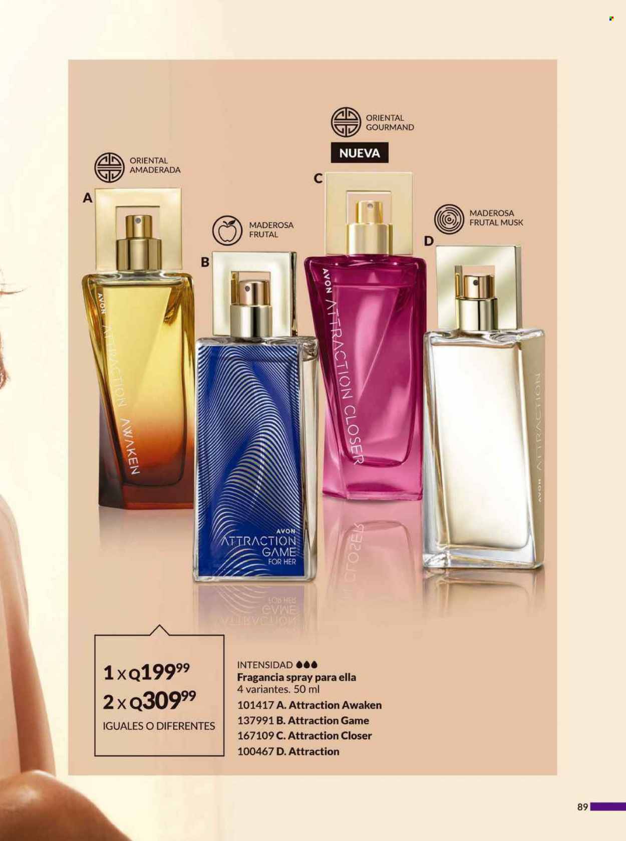 Catálogo Avon - 14.3.2025 - 21.4.2025. Página 89