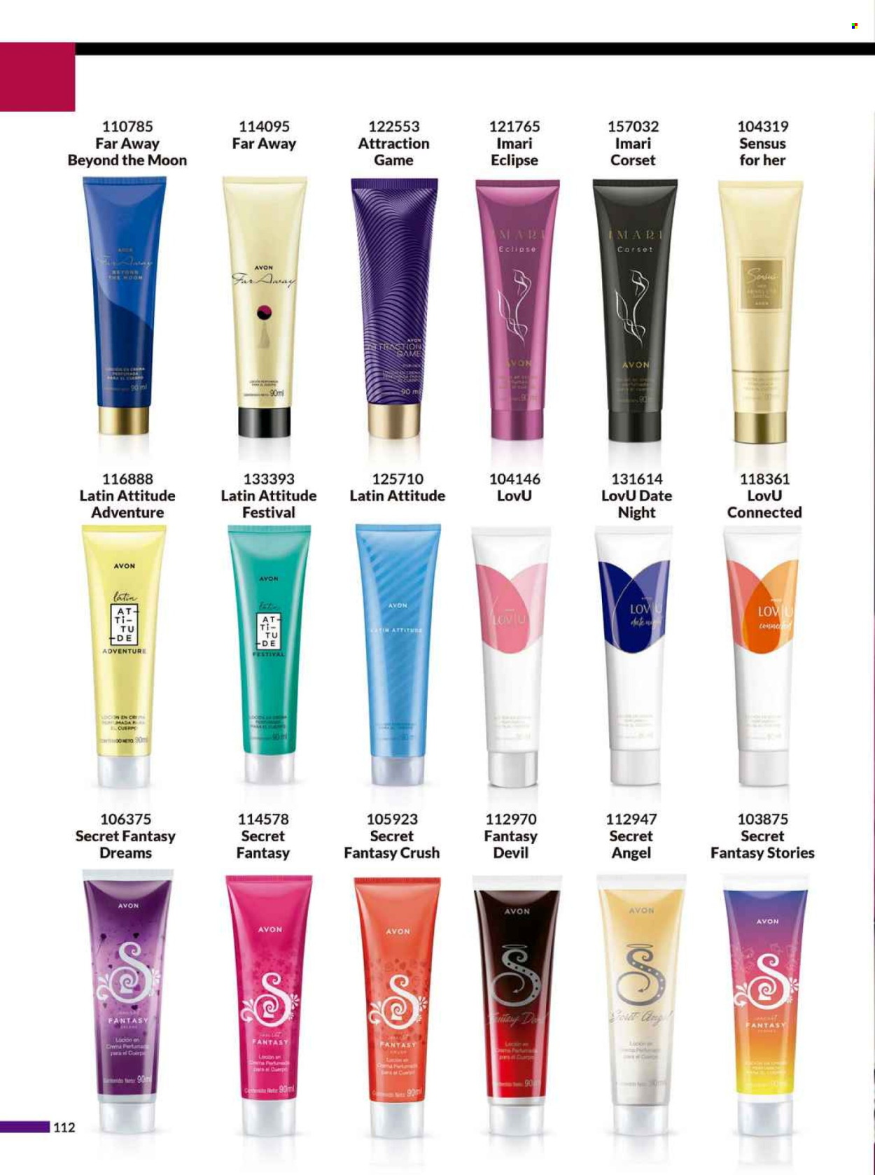 Catálogo Avon - 14.3.2025 - 21.4.2025. Página 112