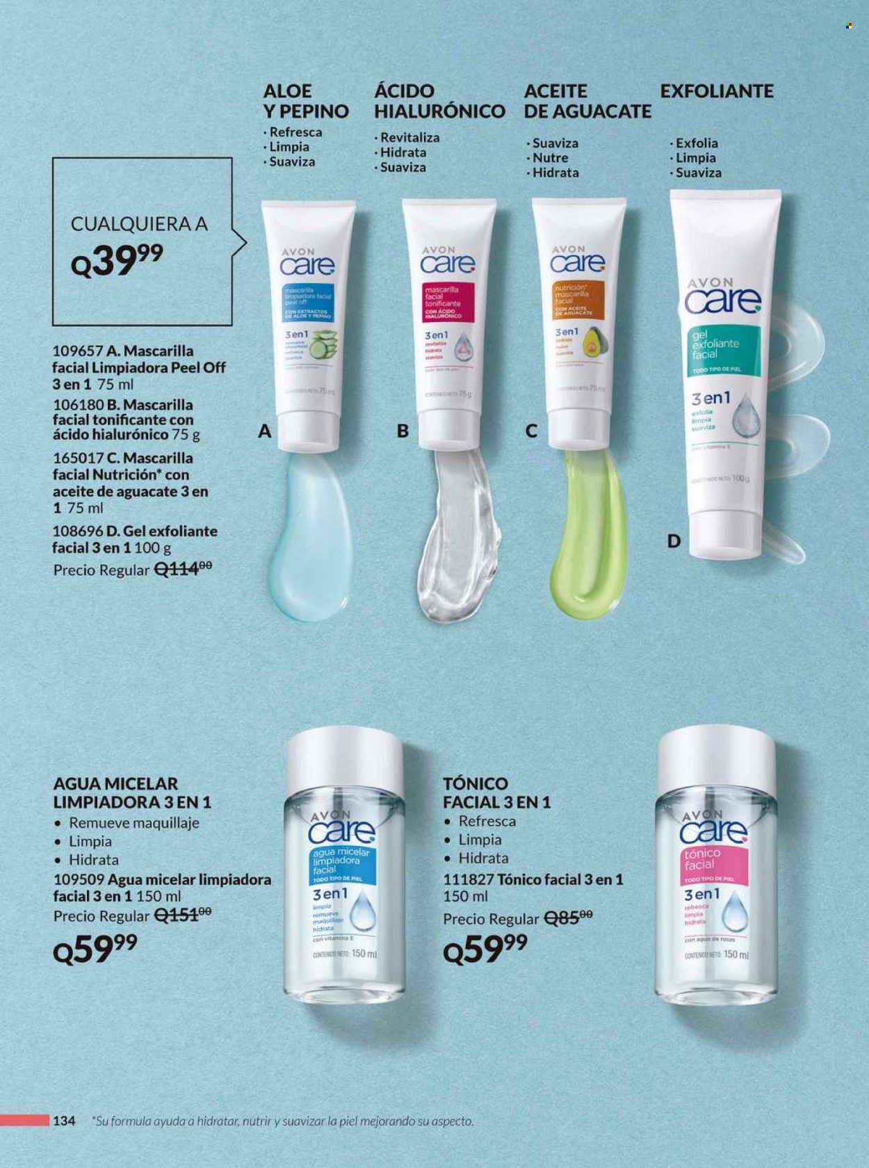 Catálogo Avon - 14.3.2025 - 21.4.2025. Página 134