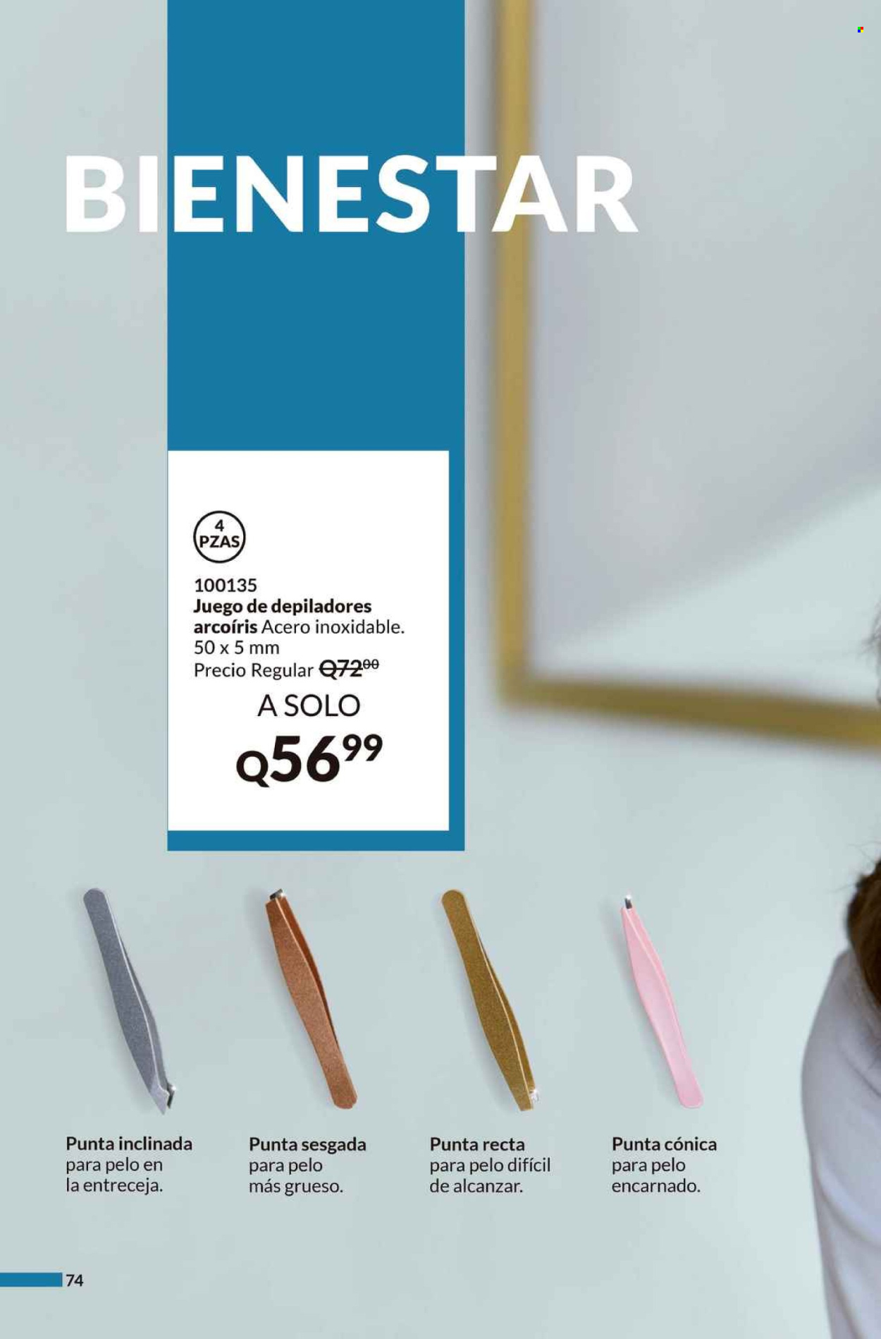 Catálogo Avon - 14.3.2025 - 21.4.2025. Página 74