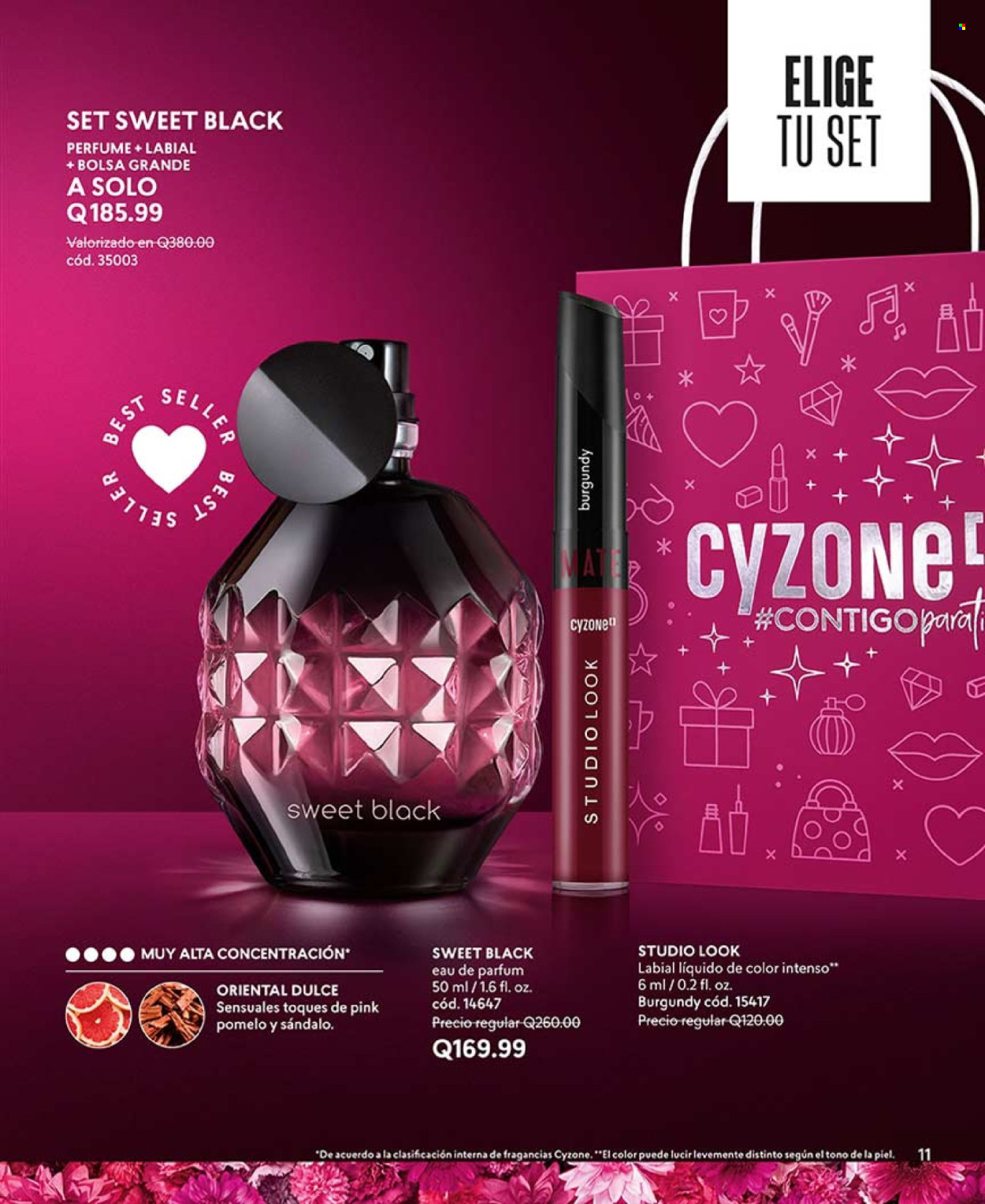 Catálogo Cyzone. Página 11