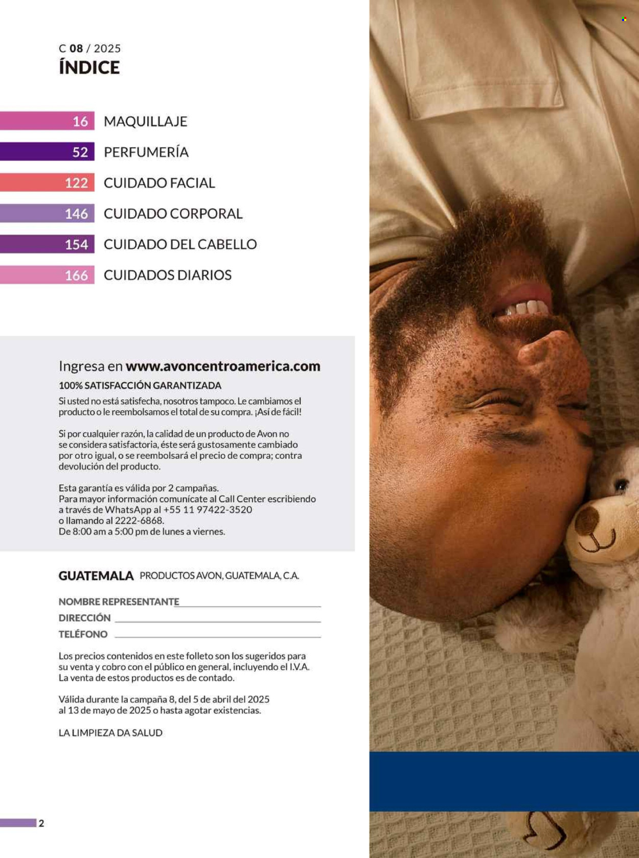 Catálogo Avon. Página 2
