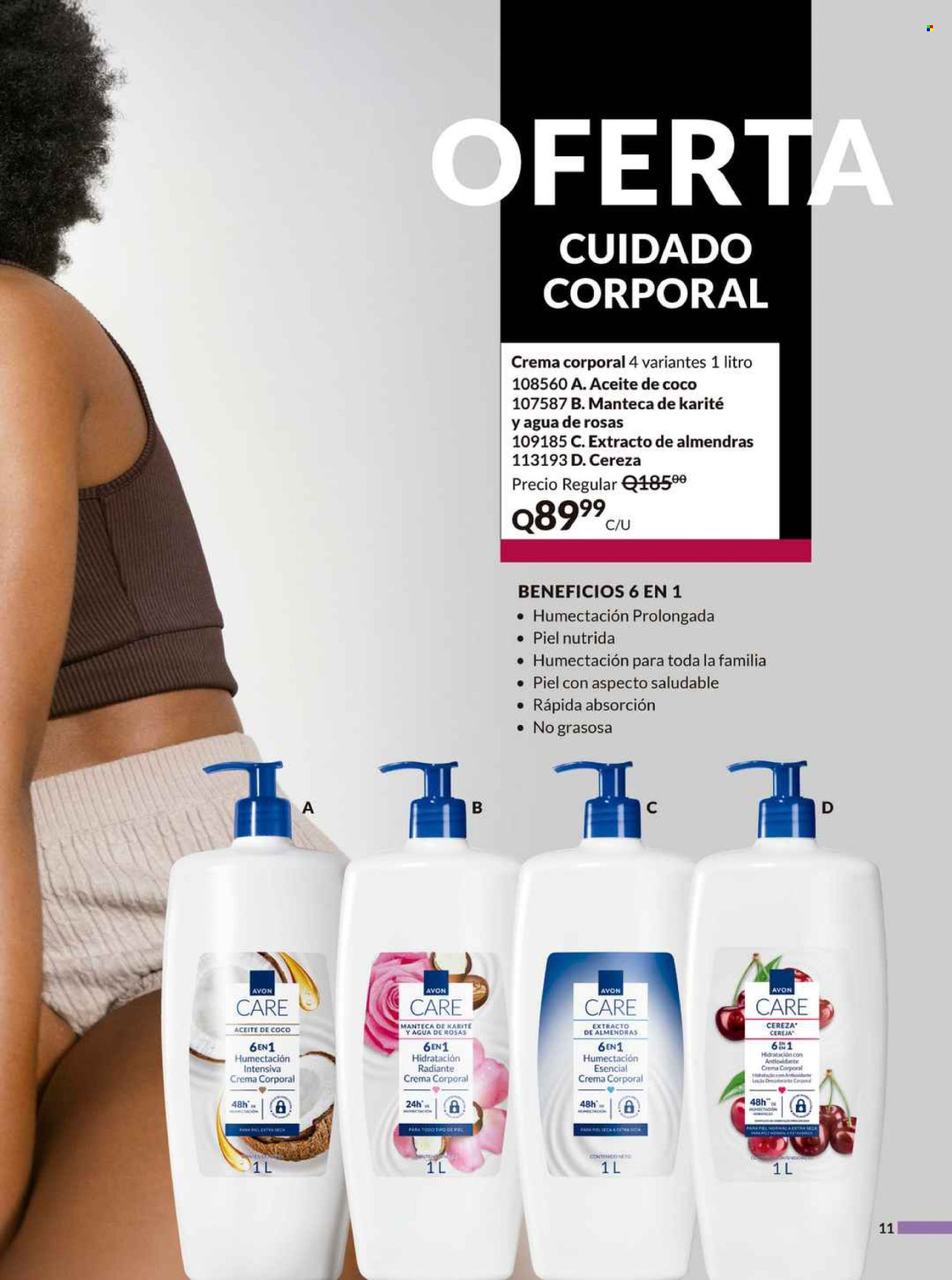 Catálogo Avon. Página 11