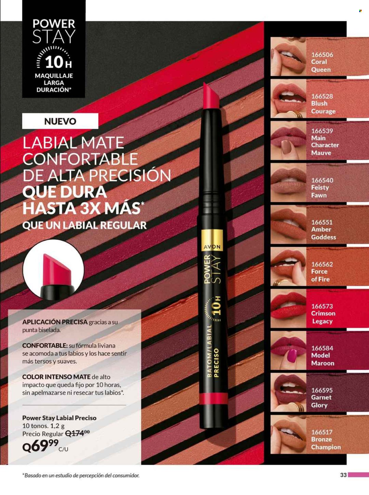 Catálogo Avon. Página 33