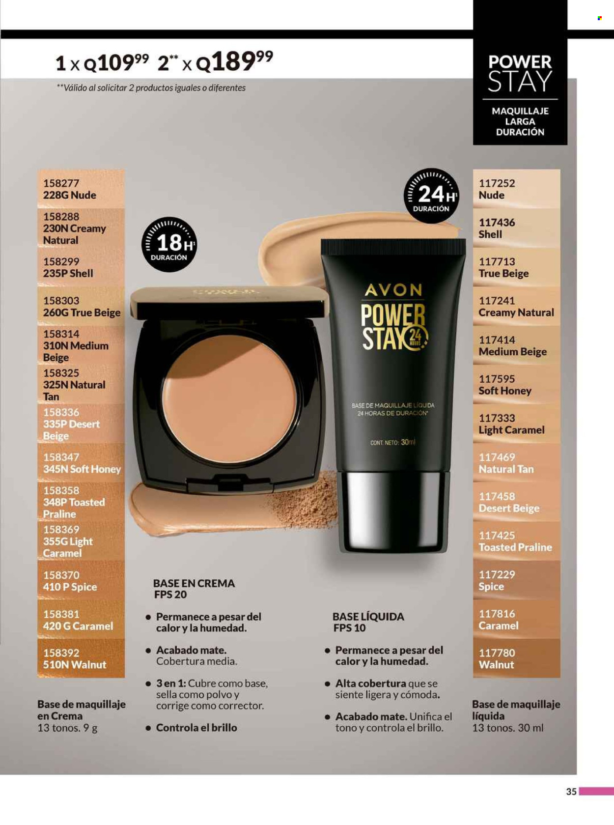 Catálogo Avon. Página 35