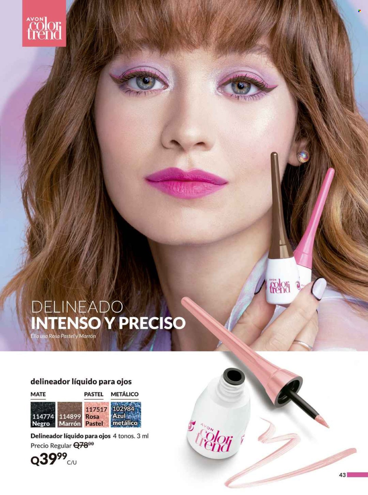 Catálogo Avon. Página 43