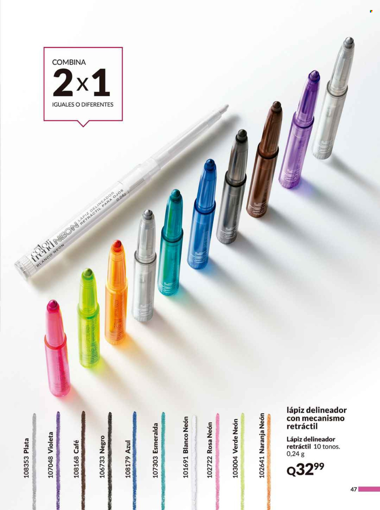 Catálogo Avon. Página 47