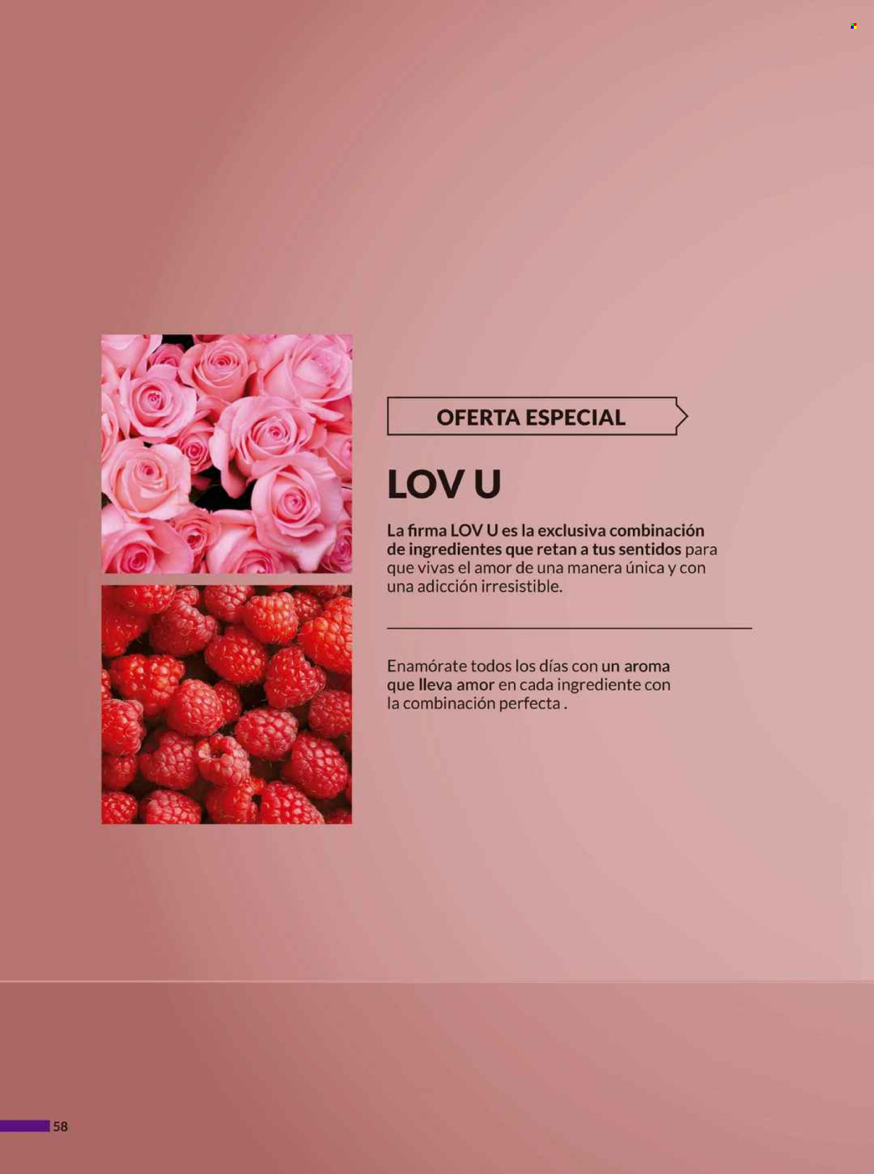 Catálogo Avon. Página 58