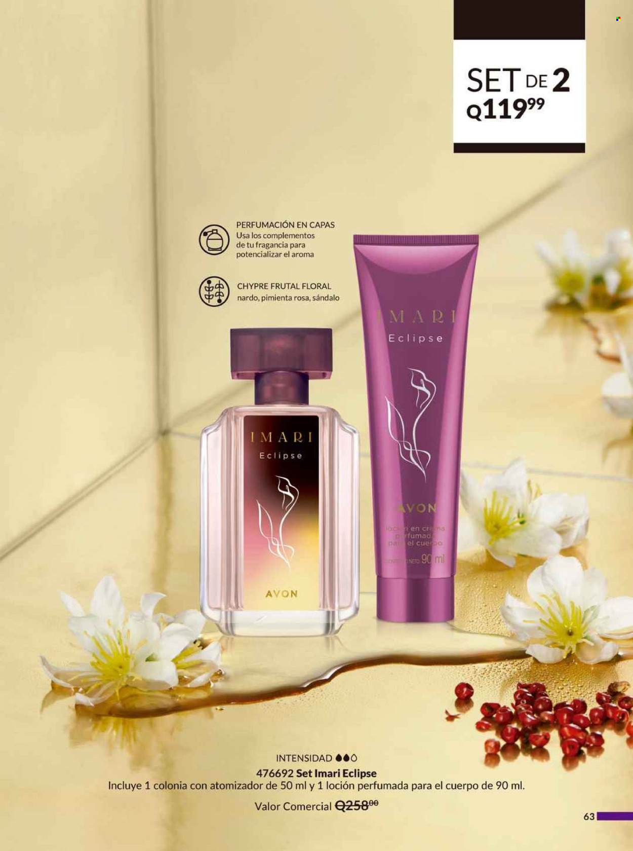 Catálogo Avon. Página 63