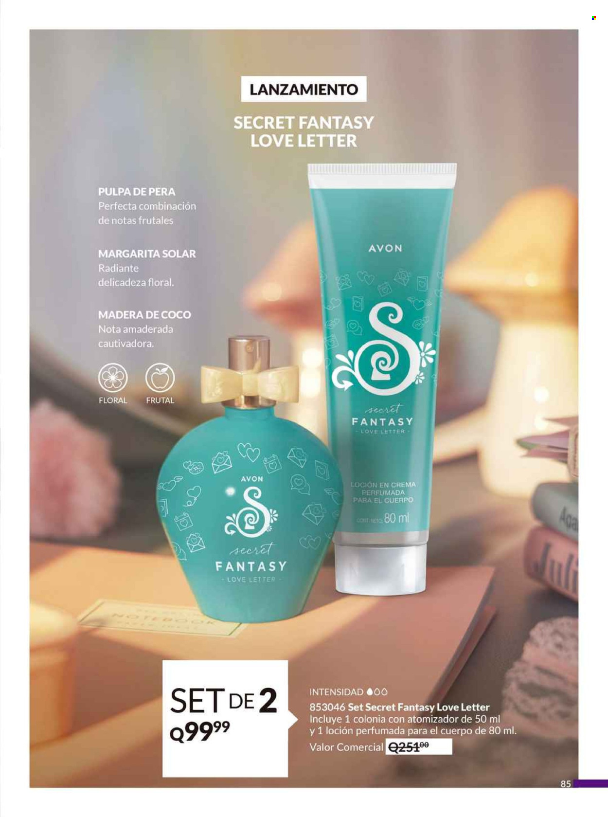 Catálogo Avon. Página 85