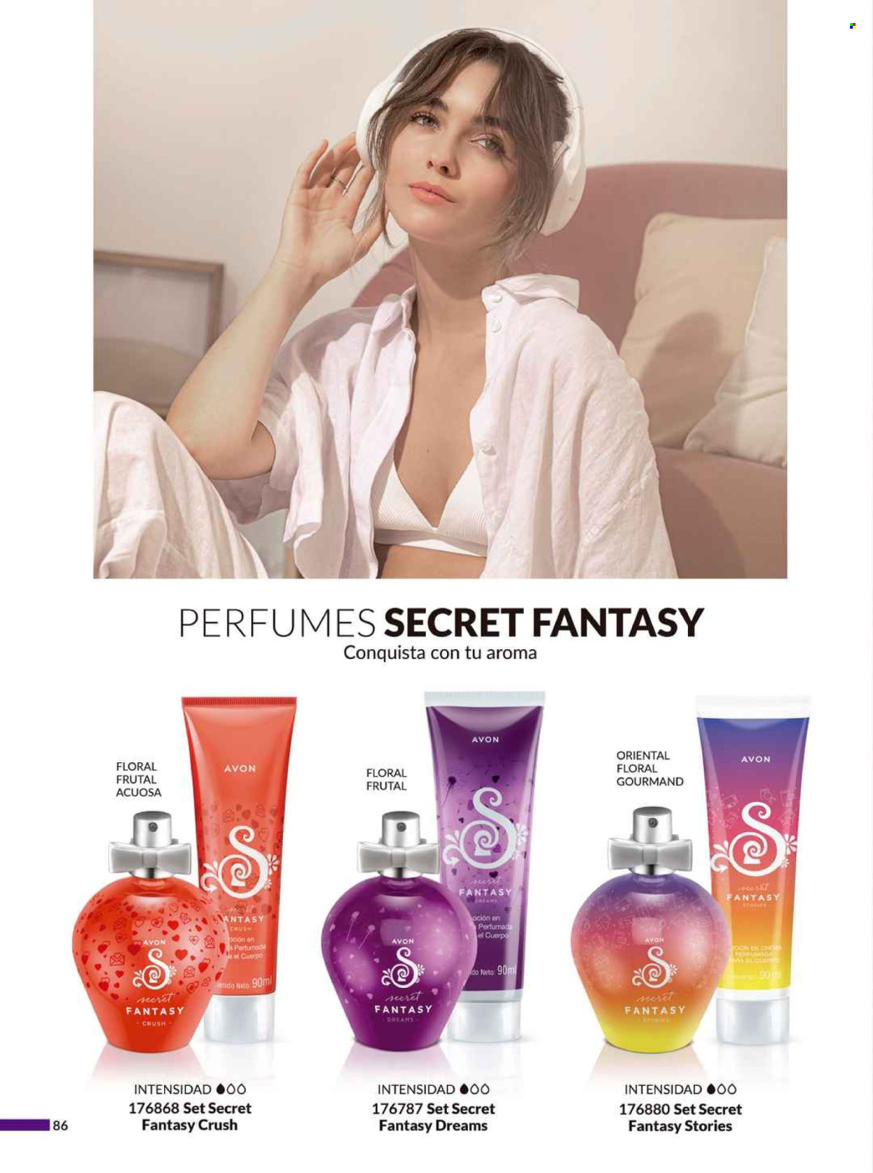 Catálogo Avon. Página 86